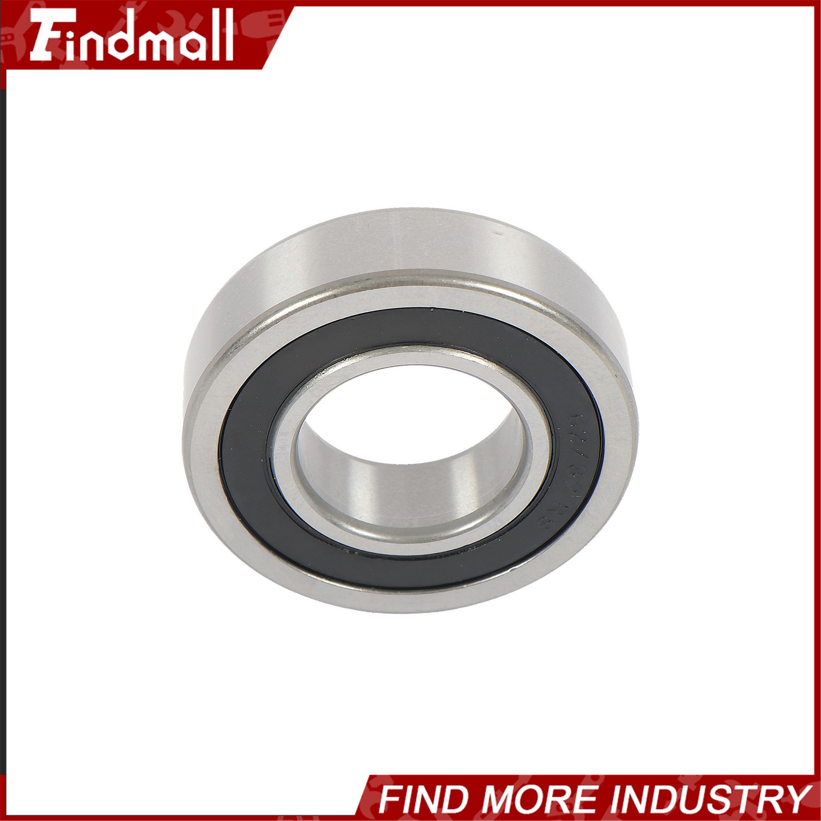 Findmall 62/32-2RS Deep Groove Bearings 4pcs 32x65x17mm Rubber Sealed Set