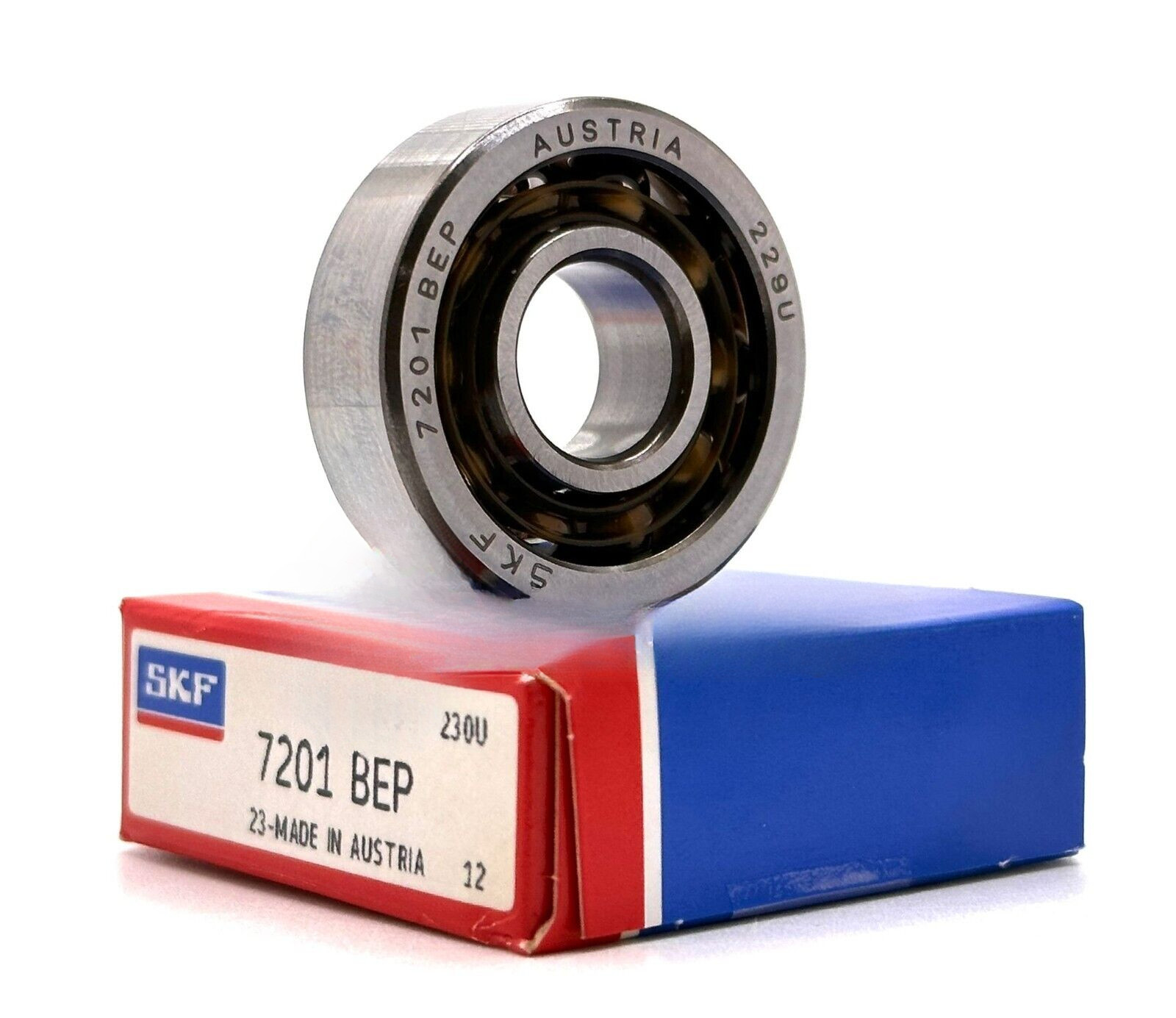 NEW SKF 7201 BEP Angular Contact Ball Bearing 12x32x10mm FREE SHIPPIN
