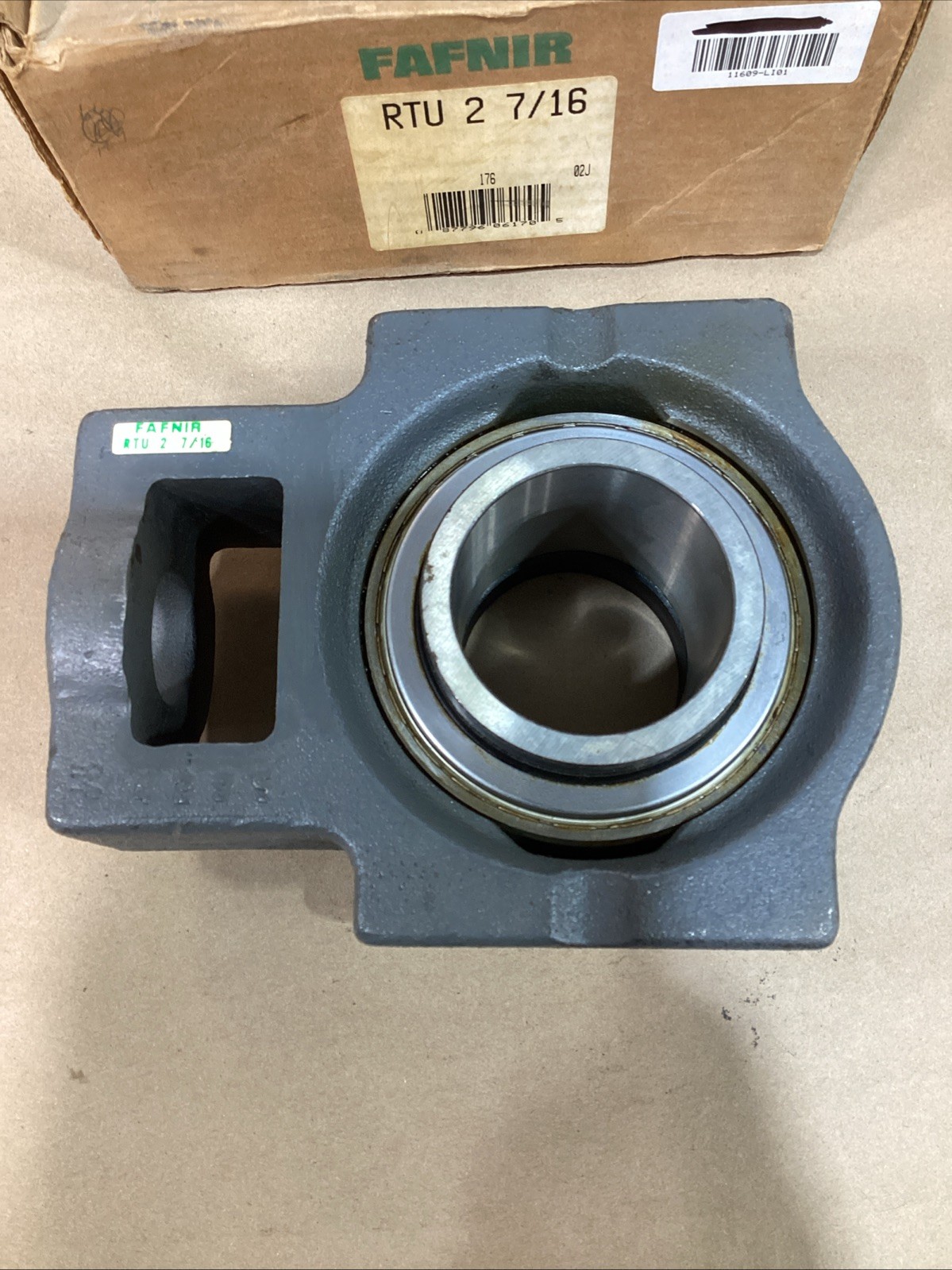 Fafnir RTU2 7/16 New Ball Bearing Take Up Bore