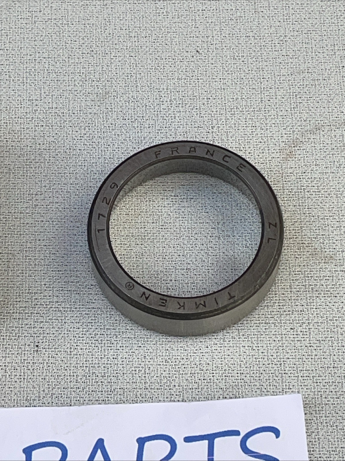 Timken 1729 Tapered Roller Bearing Cup 2.2400 inch OD Made In France