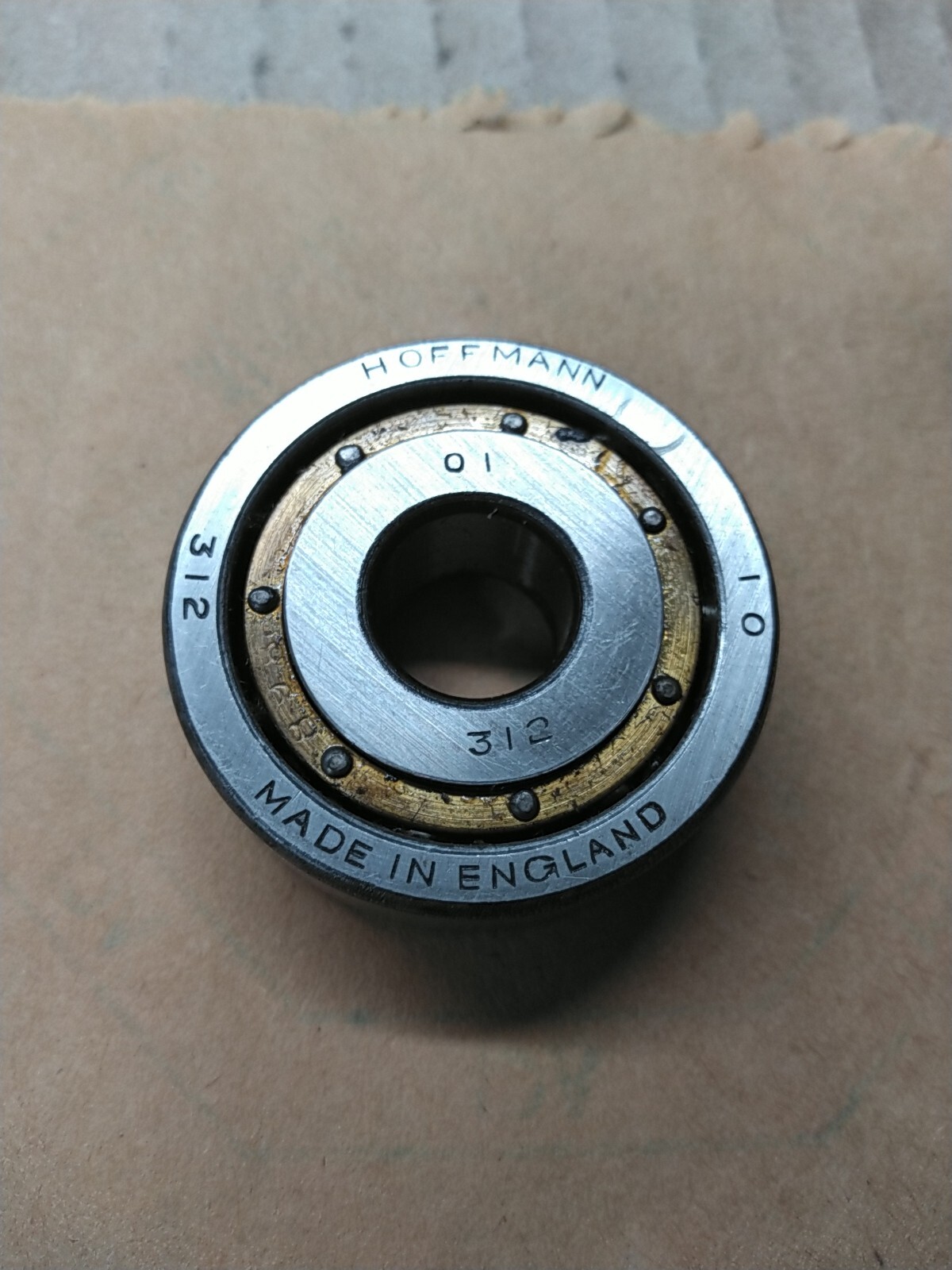 Hoffmann 312 Ball Bearing 12mmx 37mm x 12mm Bronze Shields
