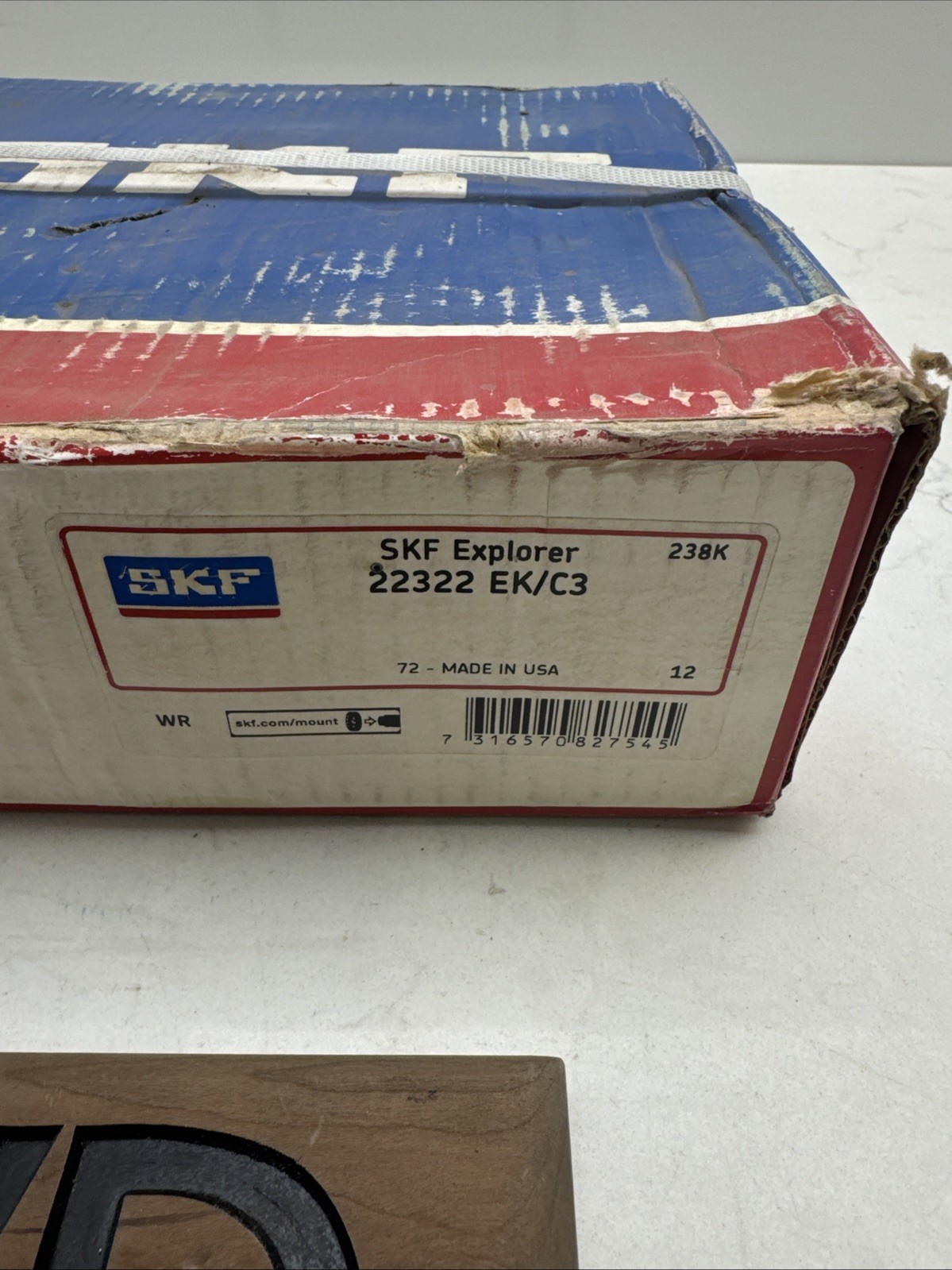 SKF Explorer Spherical Roller Bearing 22322 EK/C3 USA STOCK