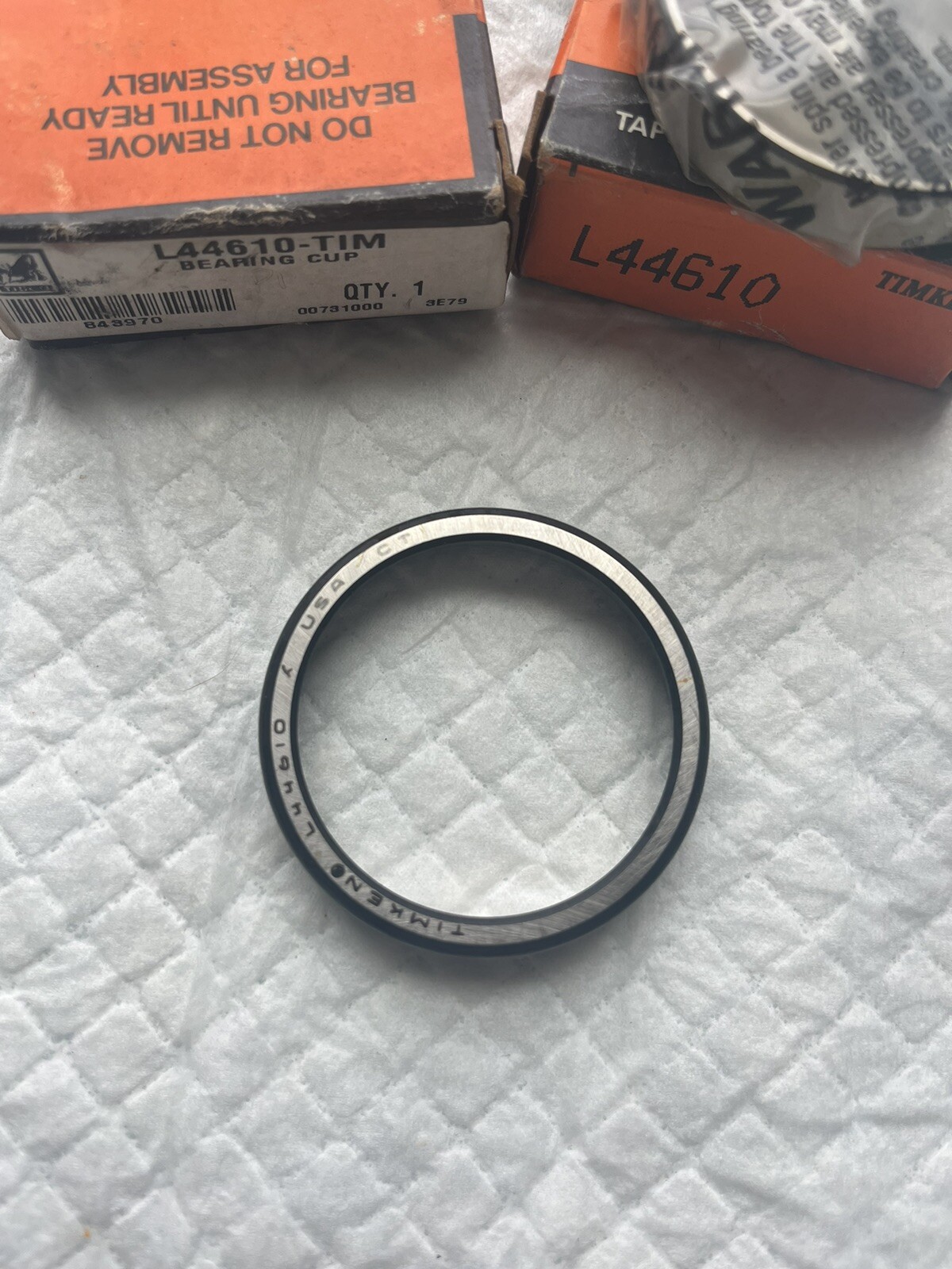 NEW TIMKEN L44610 BEARING CUP L44610-TIM “LOT OF 2”