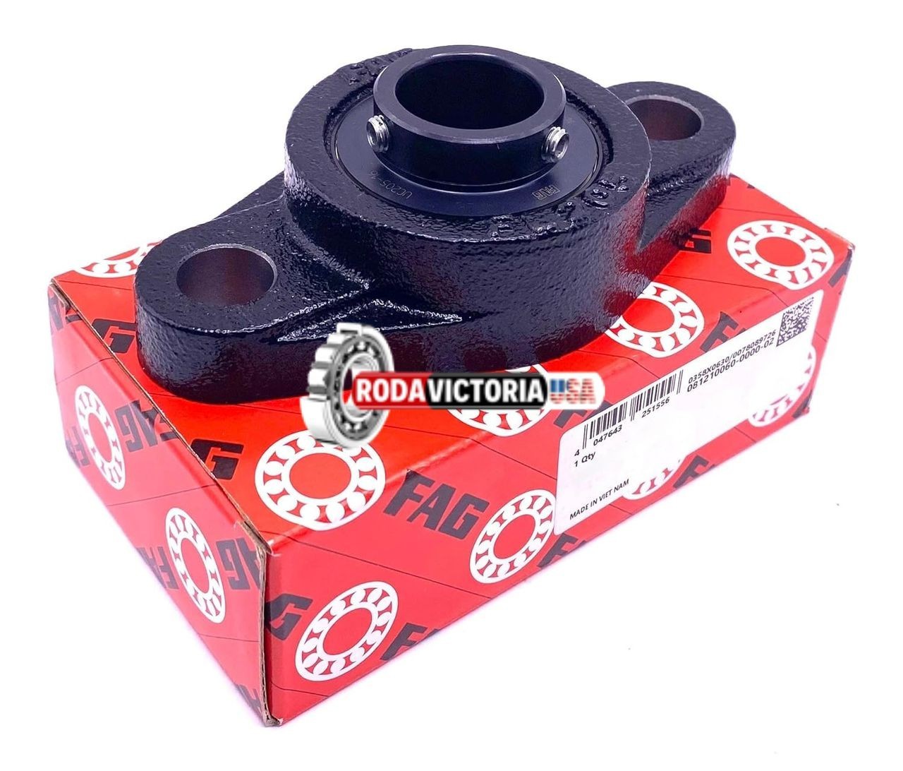FAG UCFL205-15 Flanged Housing Bearing Unit (2-bolt oval flange) 15/16″ Bore