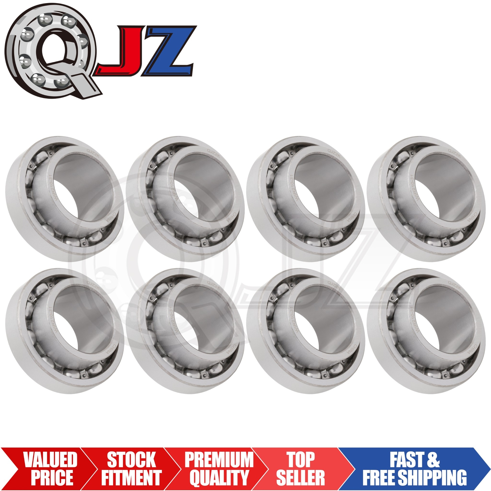 [Qty.8] WIR210-31 Agricultural Machinery Bearing [49.2mm ID x 90mm OD x 20mm W]