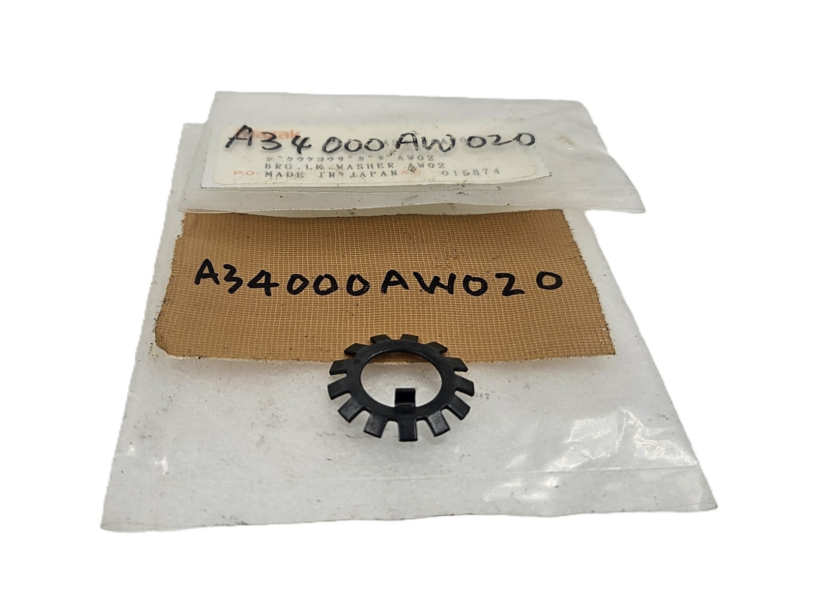 MAZAK A34000AW020 BRG.LK.WASHER AW02 A.C-015874 [FAST SHIPPING]