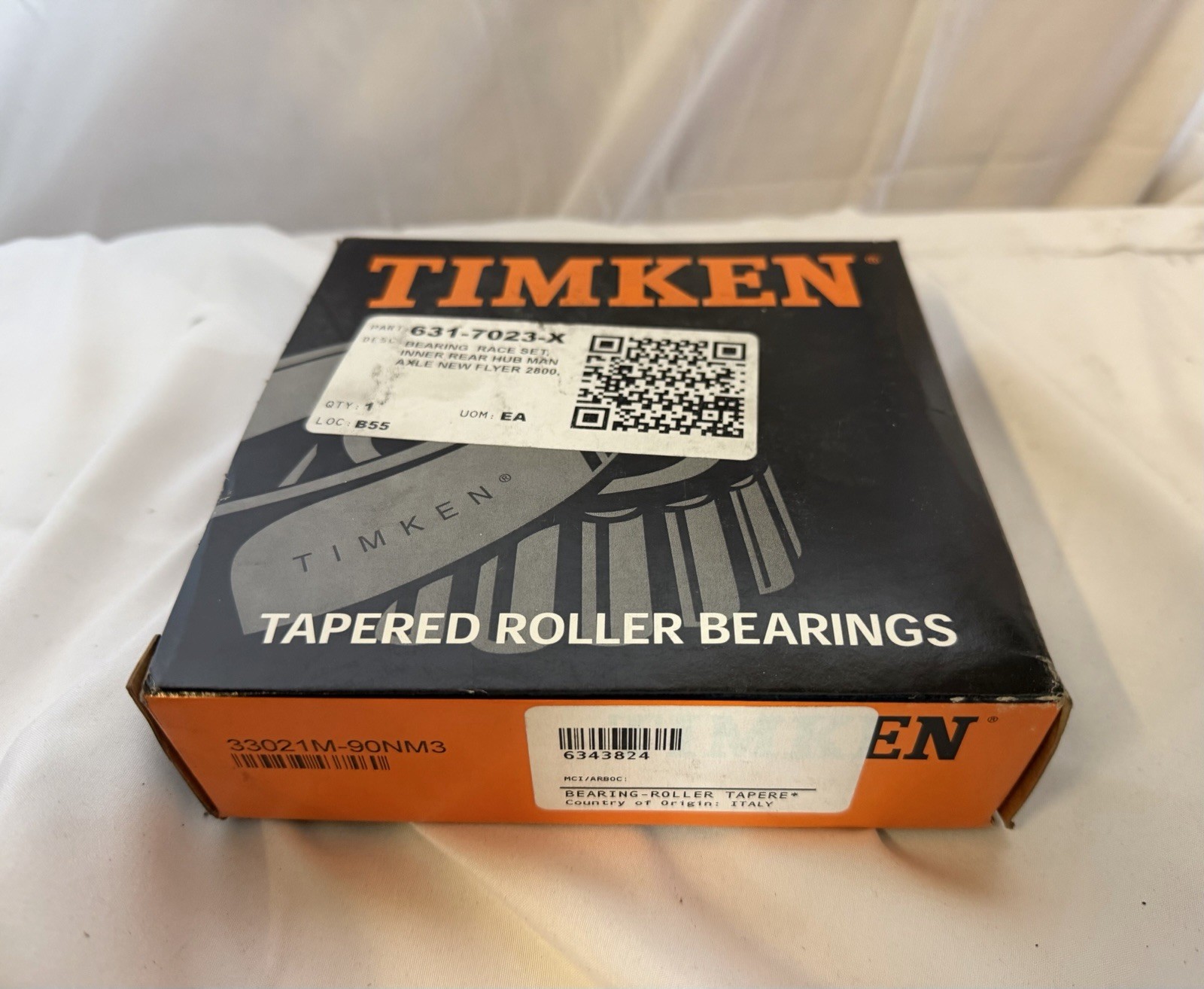 New Genuine Timken 33021M-90NM3 Tapered Roller Bearing and Race Kit