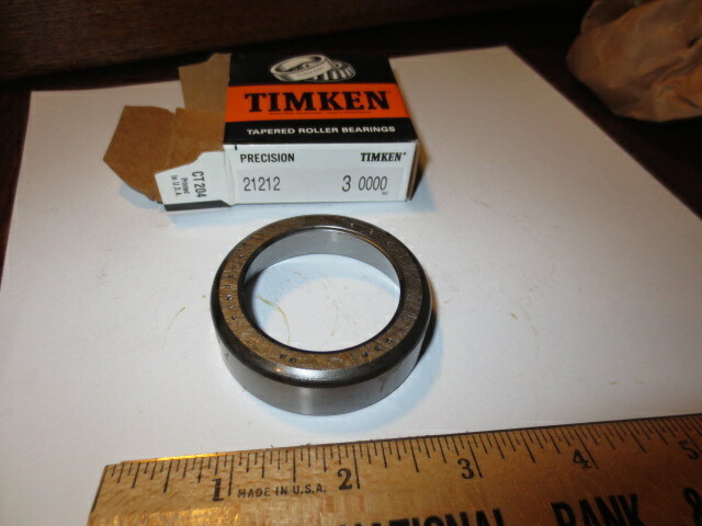 Timken 21212 Tapered Roller Bearing Cup Precision Class 30000 Usa