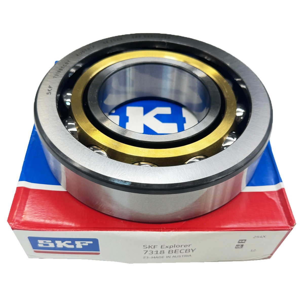 NEW 7318 BECBY Angular Contact Ball Bearing for SKF 90 X 190 X 43mm