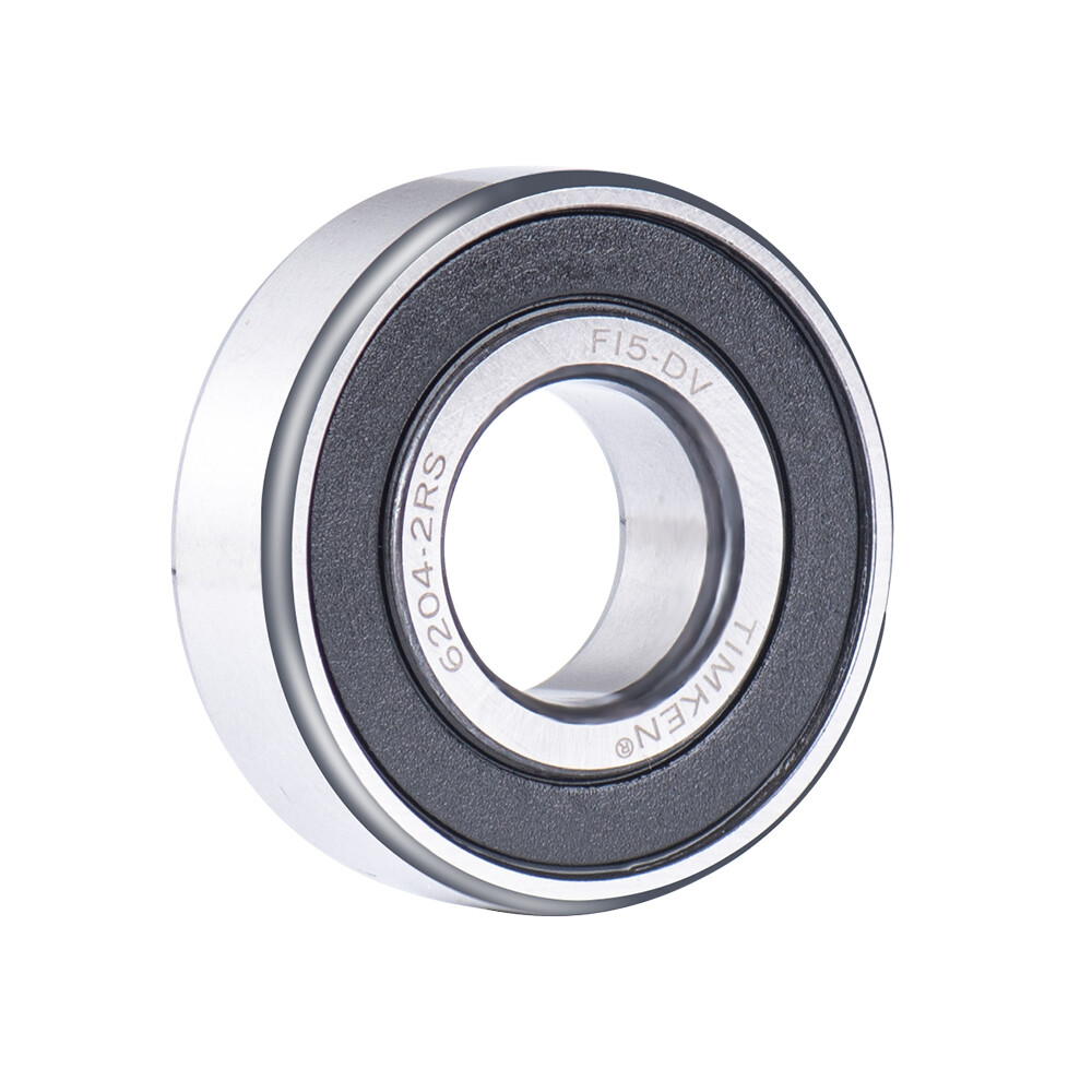 NEW (2 PACK) USA TIMKEN 6204-2RS C3 20X47X14MM Double Rubber Seal Bearings