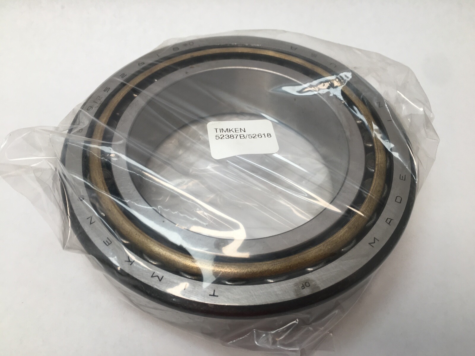 Timken 52387B/52618 Taper Roller Bearing Cone&Cup 3-7/8″ ID 6-3/16″ OD USA