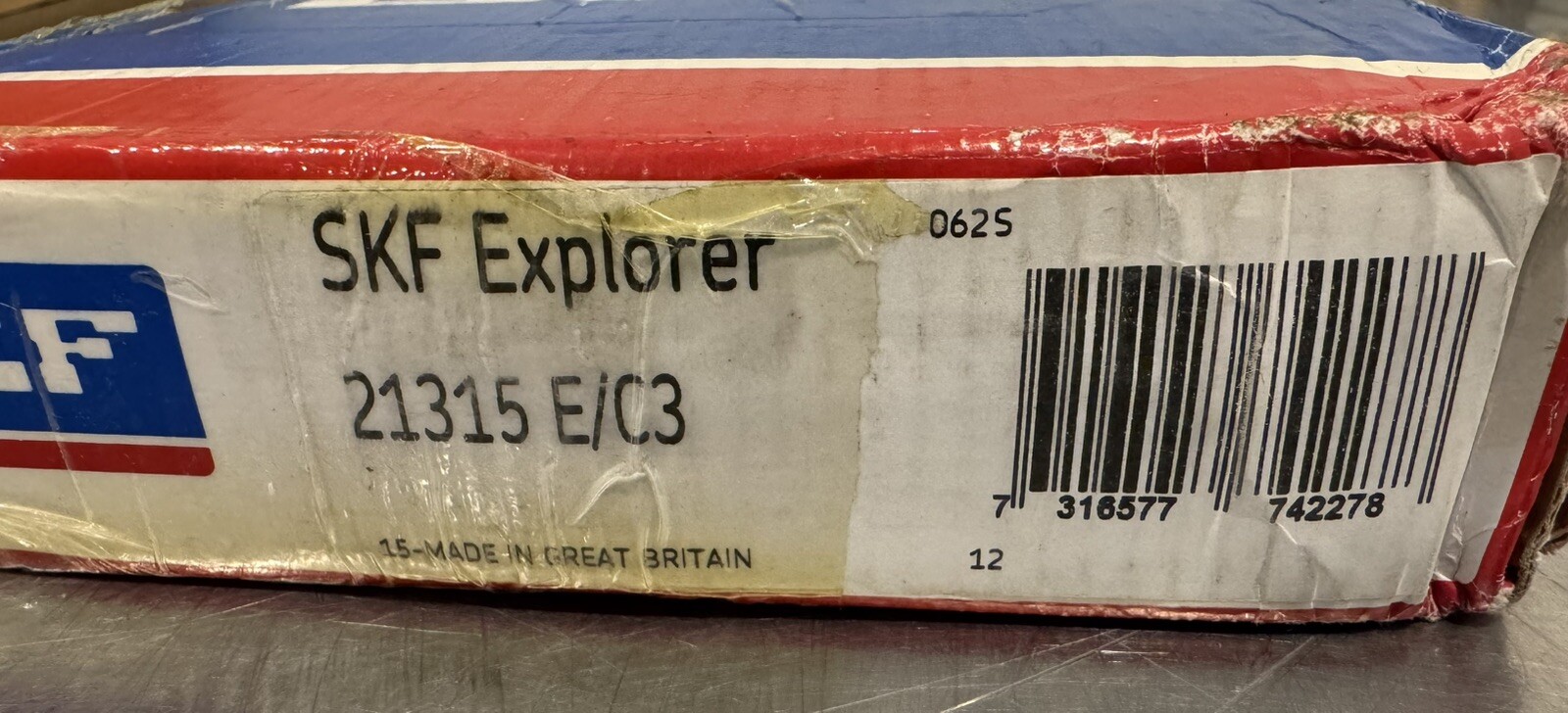 SKF 21315 E/C3 Speherical Roller Bearing NEW! FREE SHIPPING!