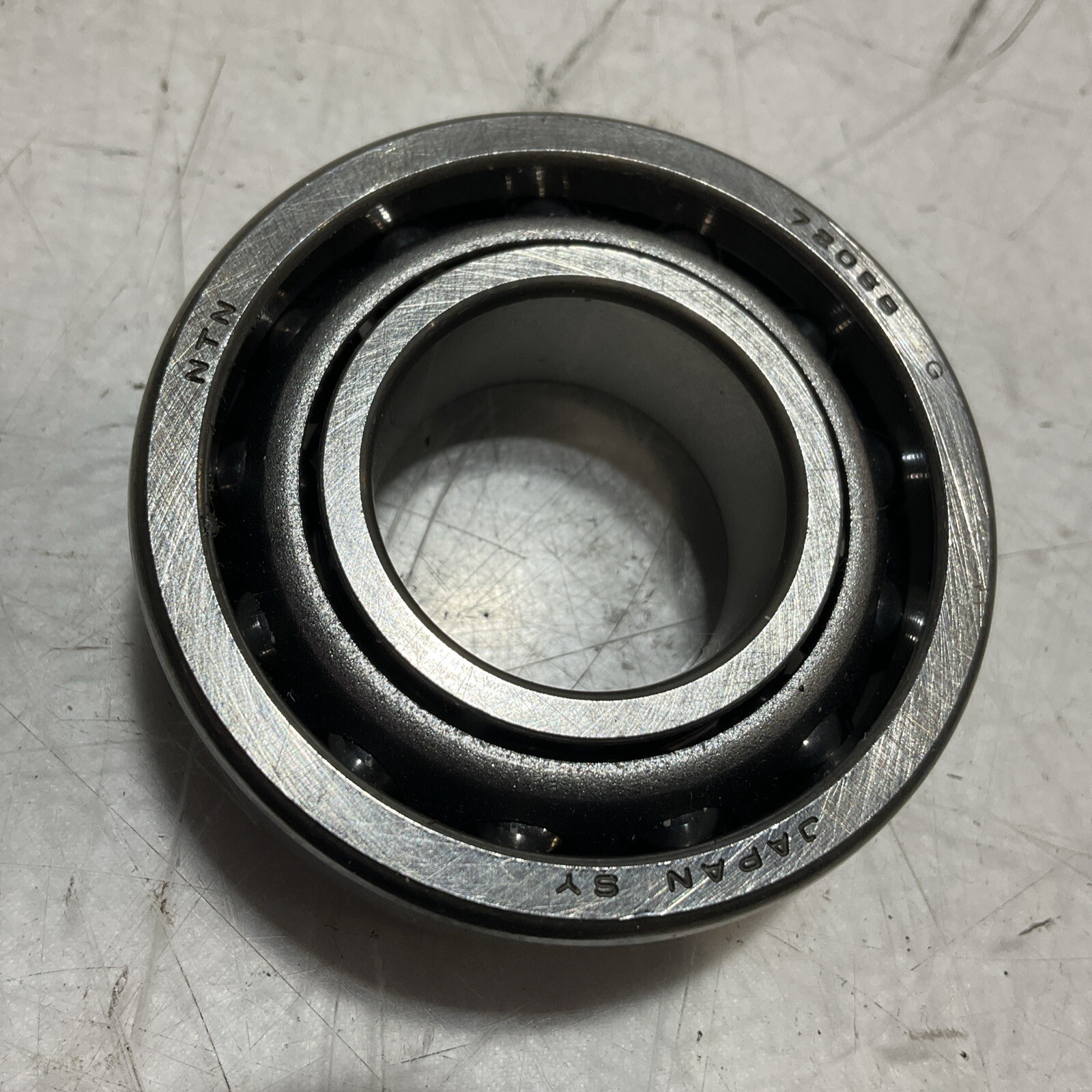 NTN 7205BG SINGLE ROW CONTACT BALL BEARING LOT 4 RM6
