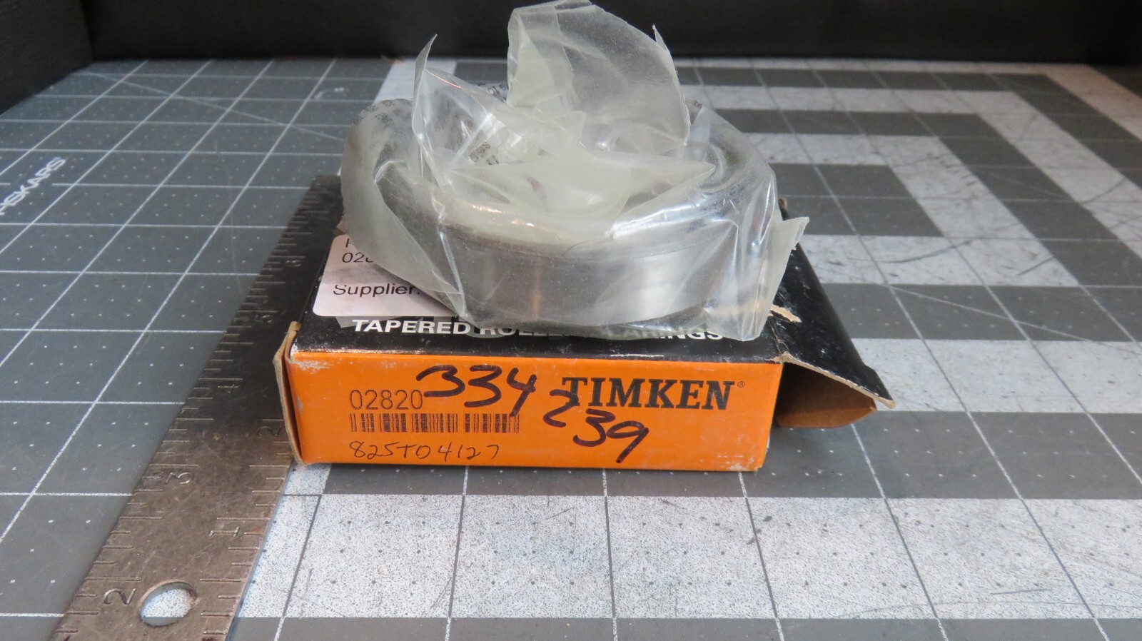 Timken 02820-20082 Tapered Roller Bearing Cup 2.8750 in OD 0.6875 in Width