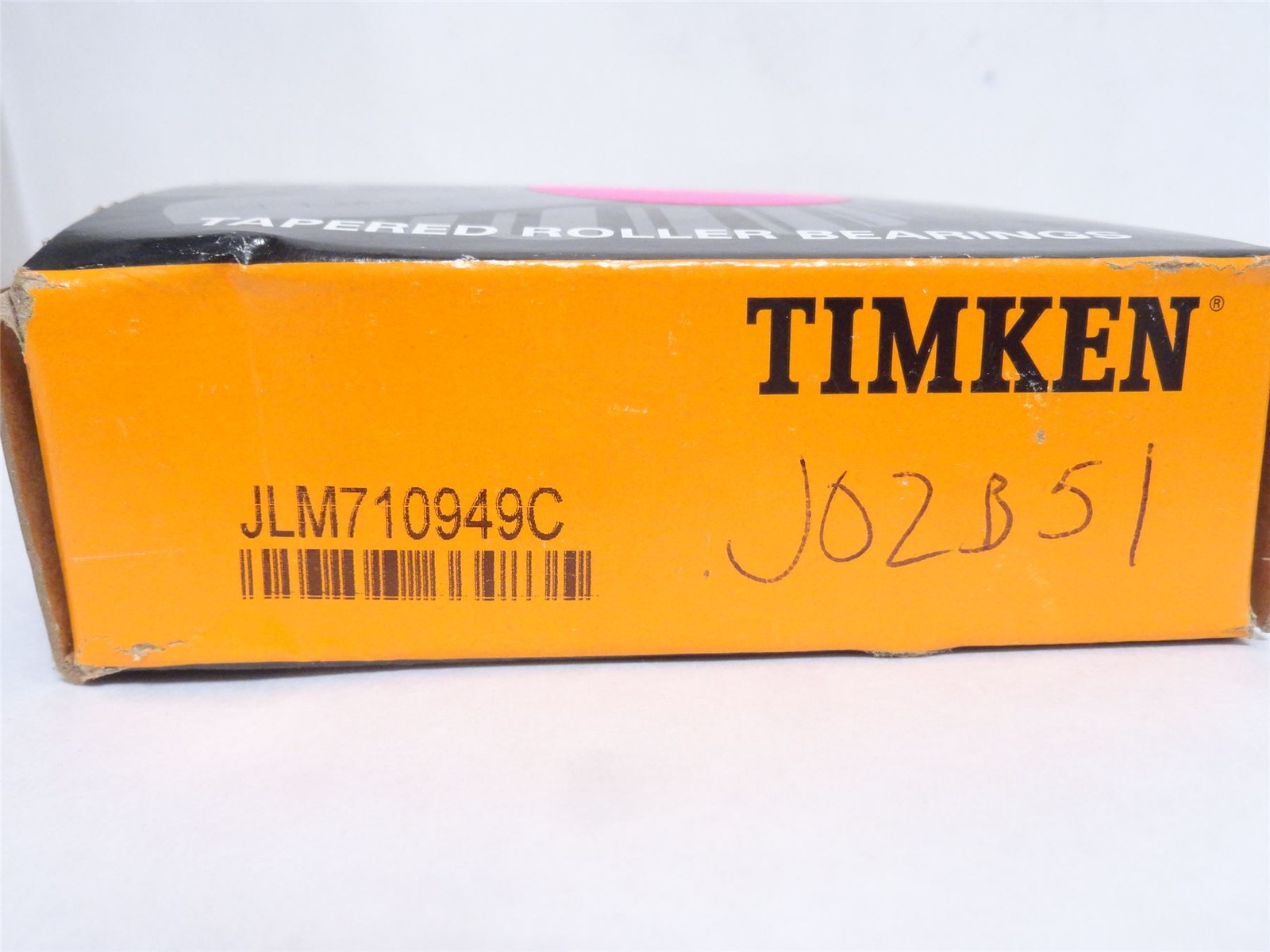 247522 New In Box; Timken JLM710949C Tapered Roller Bearing Cone; 65mmID