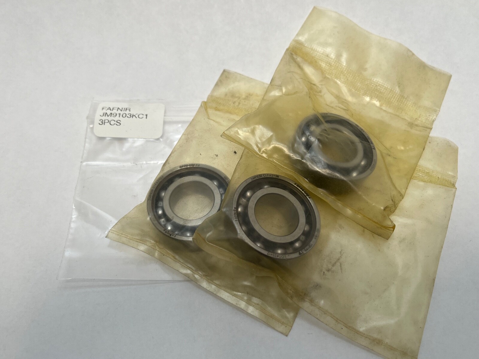 Fafnir JM9103K Ball Bearing 17x35x10 mm 6003-P6 JM-9103-K C1 FA51154 USA 3 Pcs