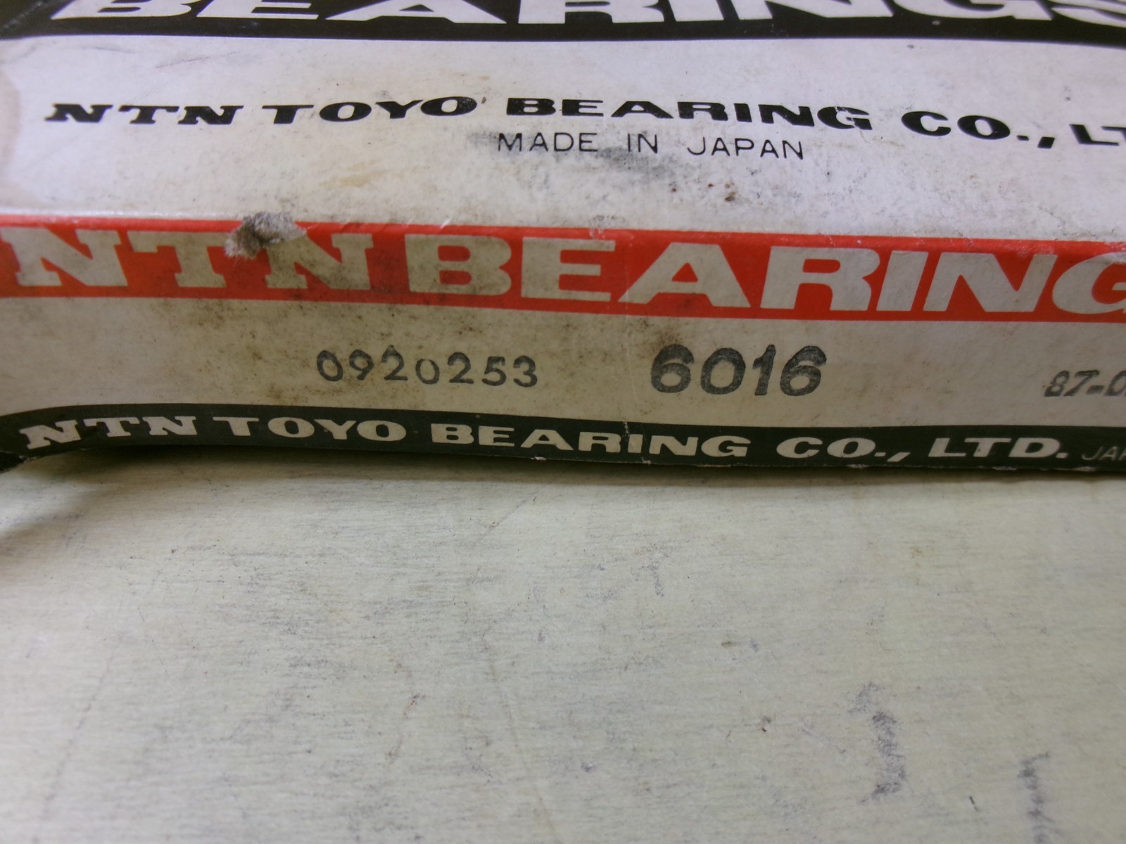 NTN 6016 Toyo Bearing