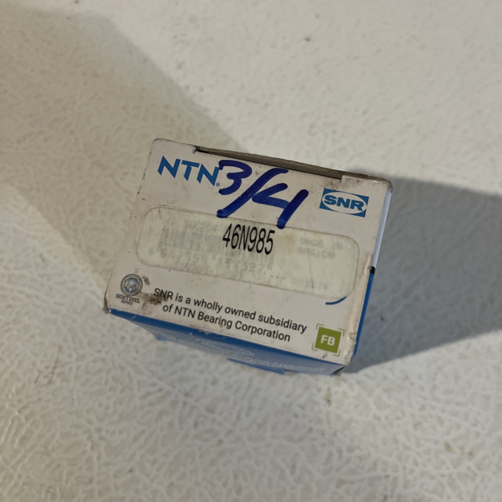 NTN Insert Bearing,SUC204-12 3/4in Bore 46N985