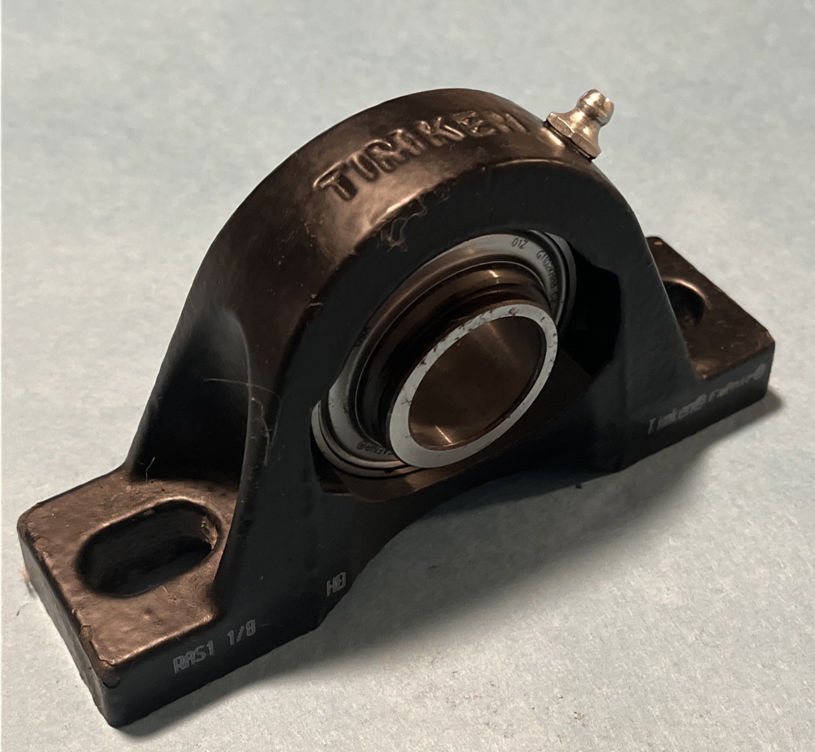 RAS1 1/8 TIMKEN /FAFNIR-2 Bolt Ball Bearing Pillow Block 1-1/8” Bore-New No Box