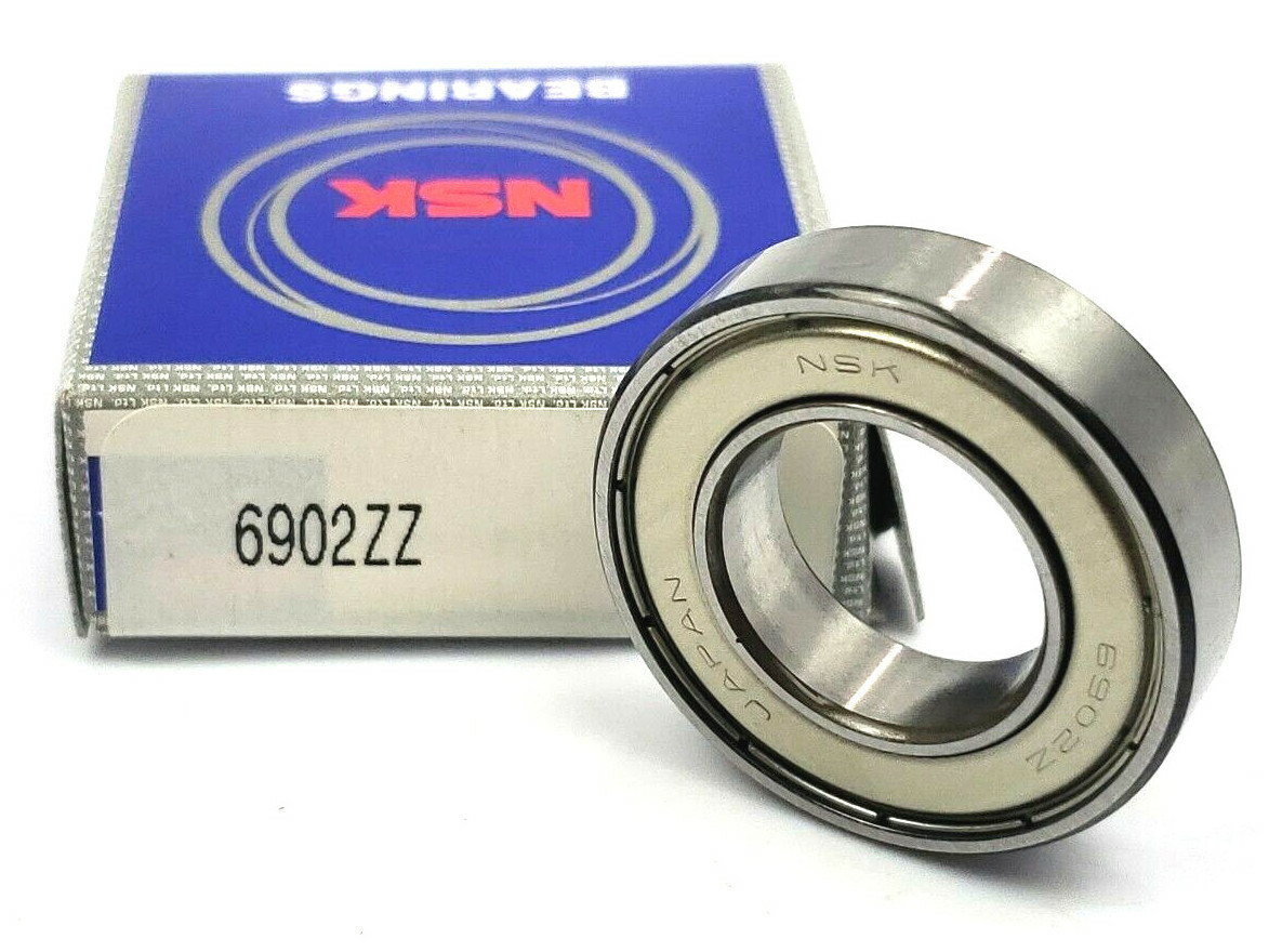 NEW NSK 6902ZZ Single Row Ball Bearing 15x28x7mm