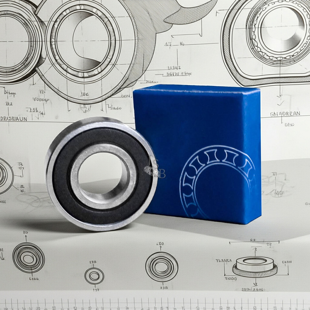 629-2RS High Quality Two Side Sealed Ball Bearings 9x26x8 629RS