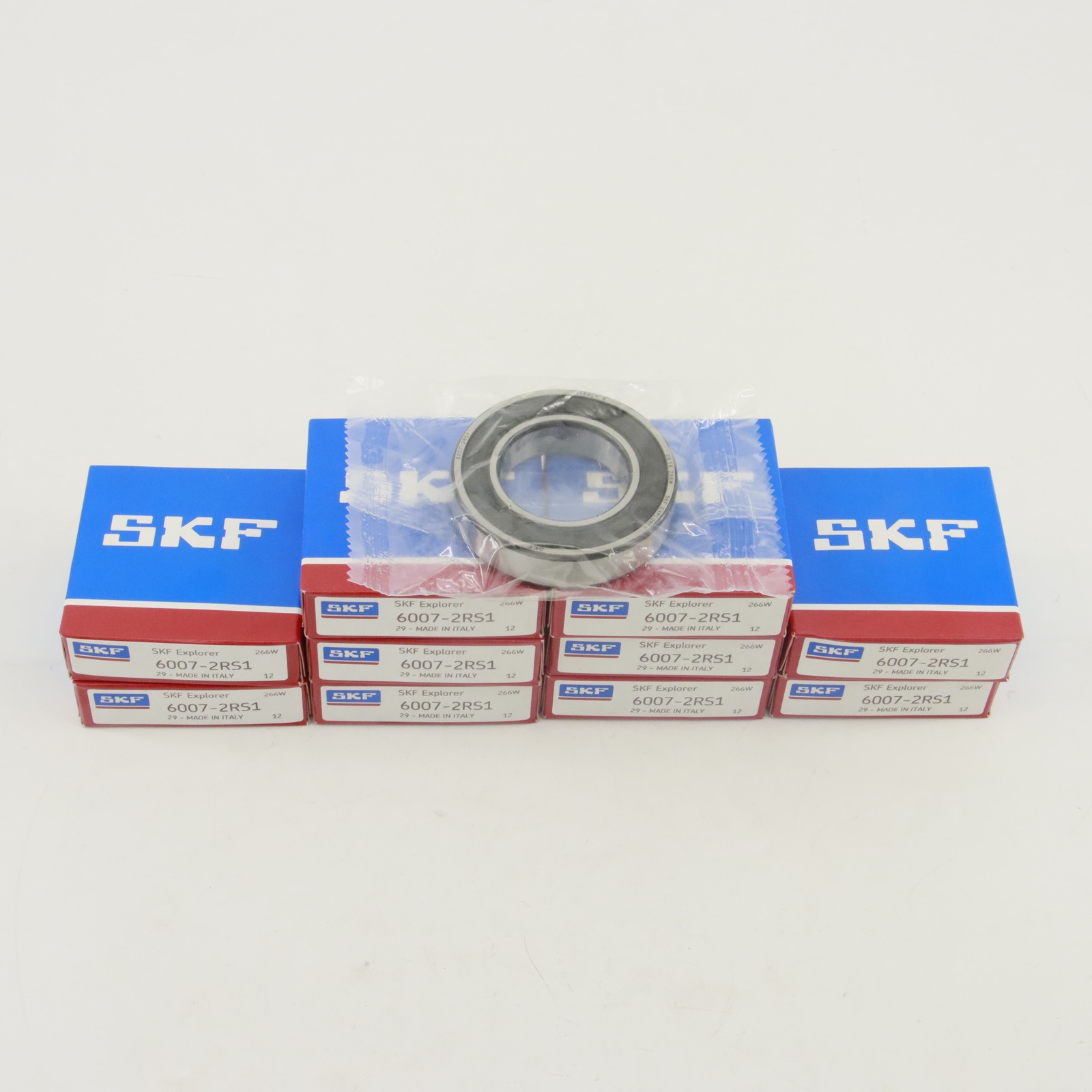 10PC NEW 6007-2RS1 Deep Groove Ball Bearings 35x62x14 mm Fast shipment