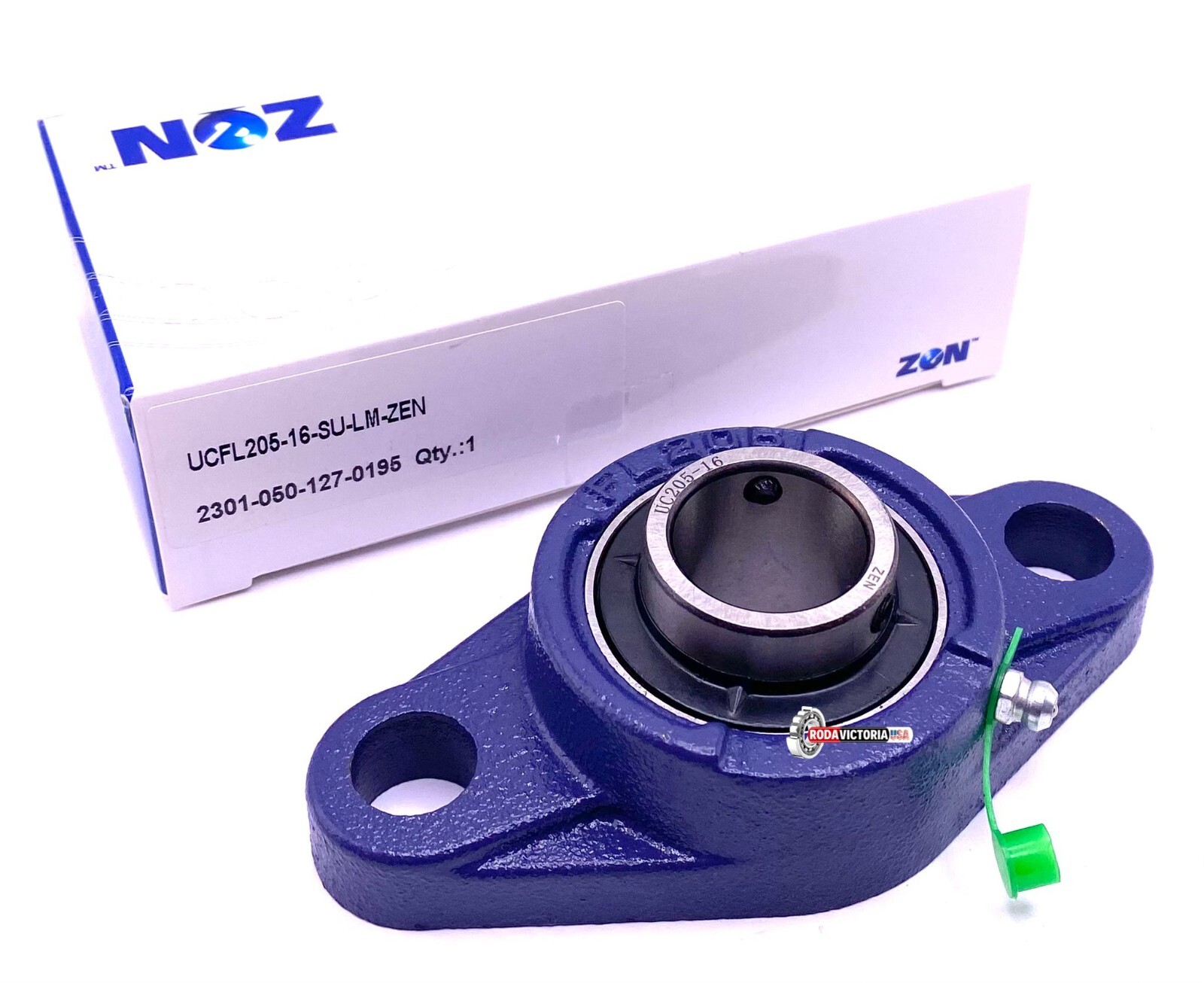 ZEN UCFL205-16 Housing and Bearing FYTBJ1 TF UC205-16 + FL205 1″ Bore