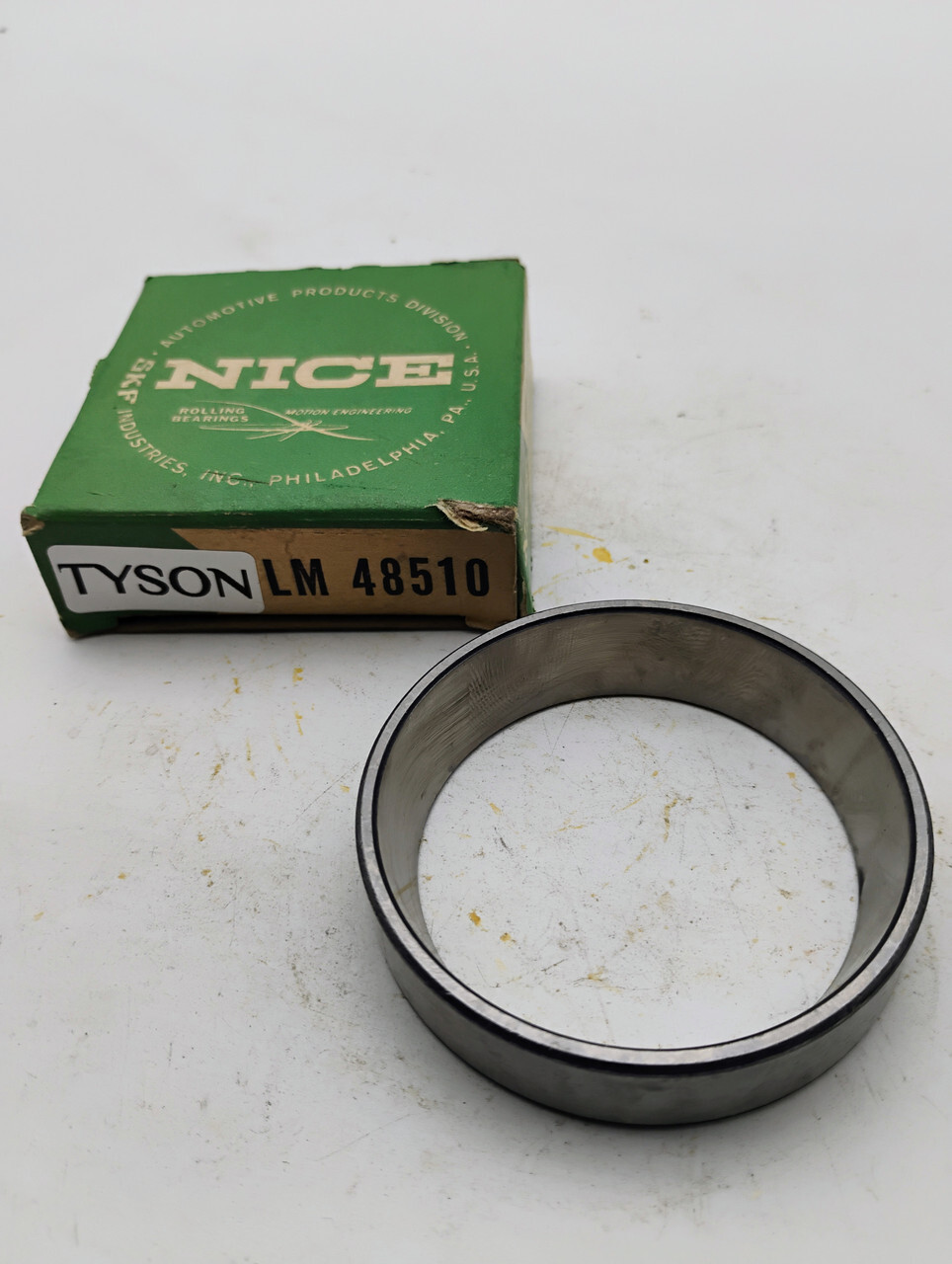 Tyson LM-48510 Tapered Roller Bearing Cup NOS