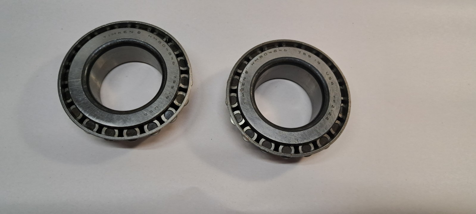 LOT OF 2 HM804846 Timken Pinion Bearing