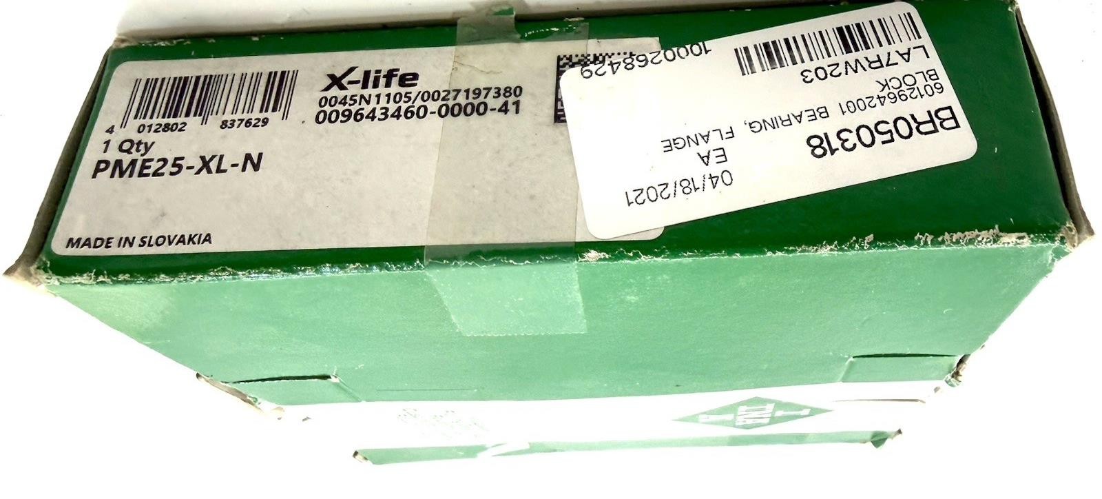 INA PME25-XL-N Flanged Housing Unit