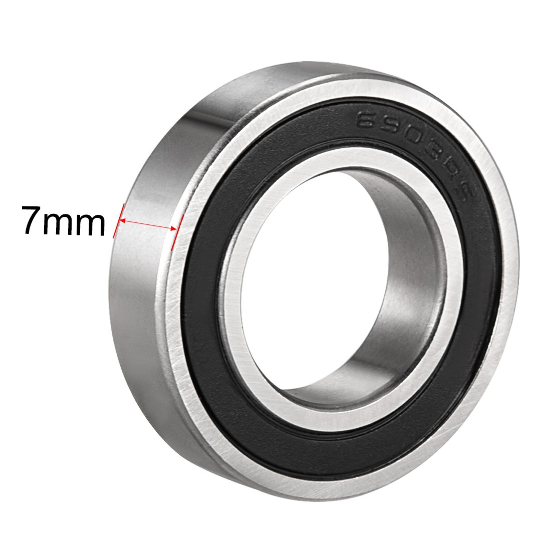 10pcs Deep Groove Ball Bearing 6903-2RS Double Sealed Carbon Steel