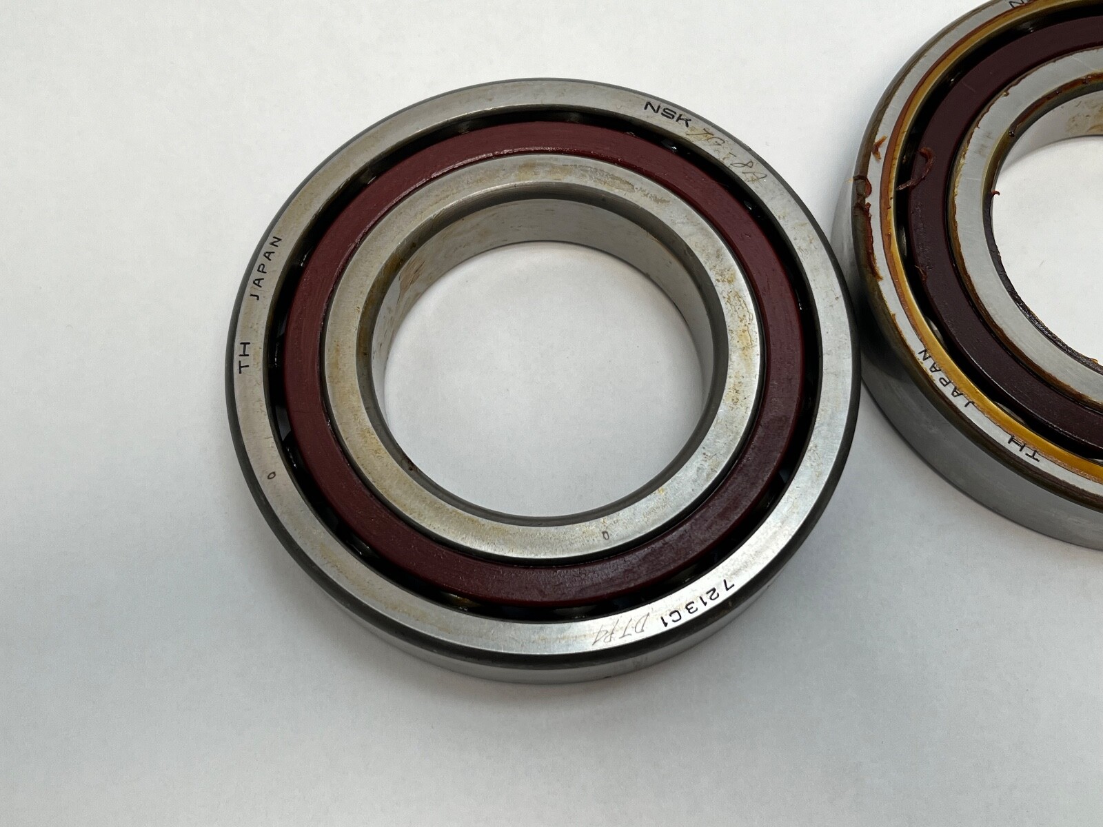 NSK 7213C1TDTP4 Bearing 65x120x23 mm 7213 C1 T DT P4 ABEC7 Japan 2 Pcs