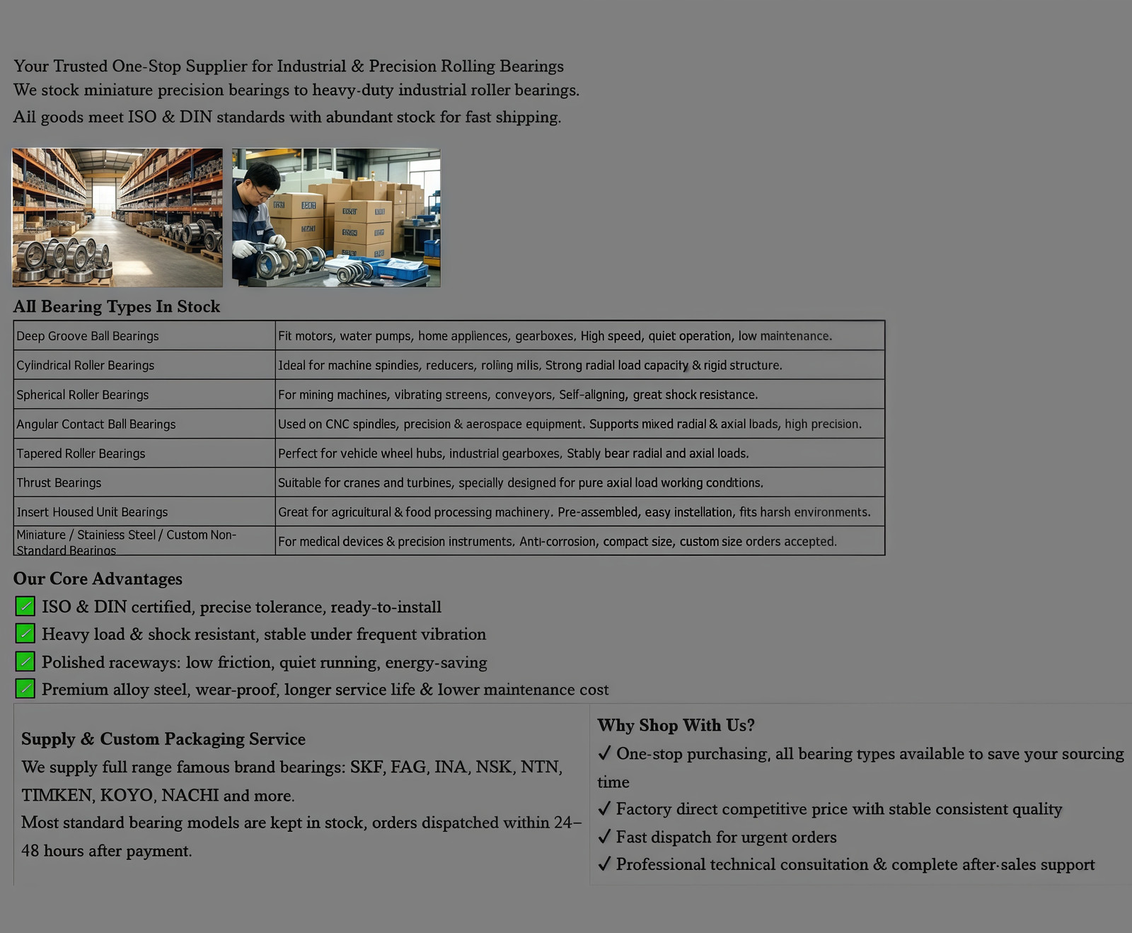1PC New NTN 6308 LLU Deep Groove Ball Bearings 40x90x23mm Fast shipment