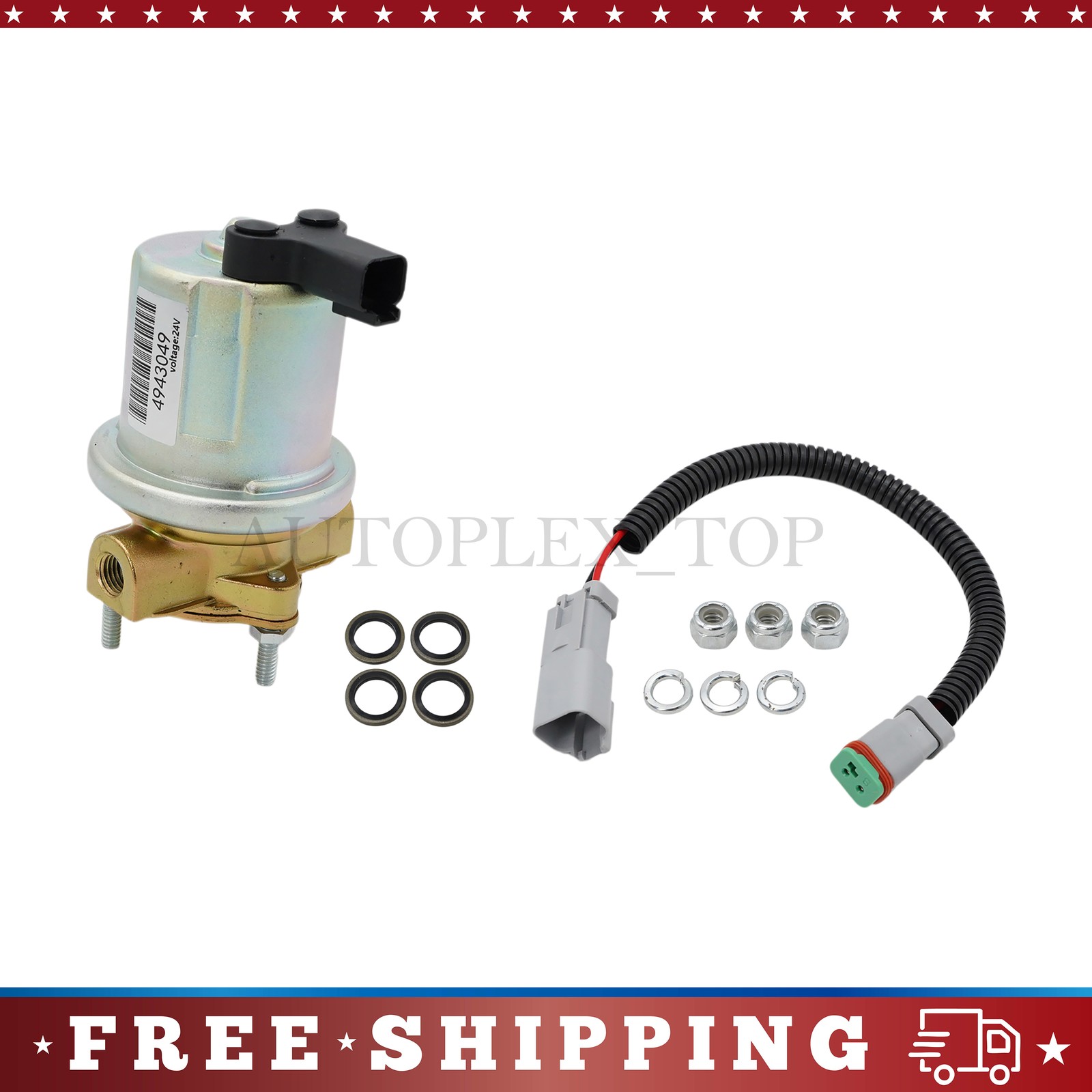 4932708 4943049 5362274 4935731 For QSB5.9 24V Fuel Transfer Pump Fuel lift Pump