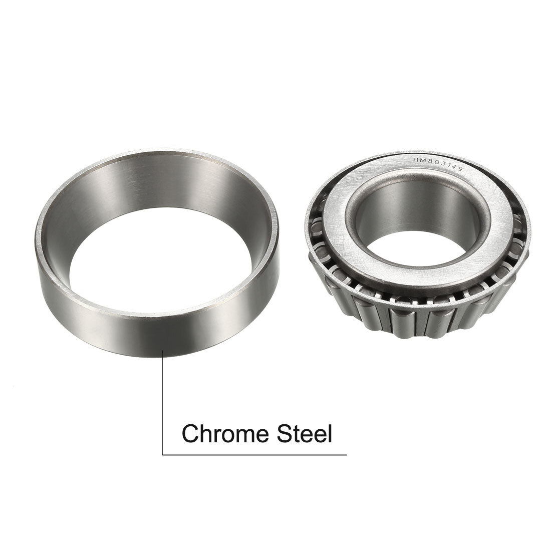HM803149/HM803110 Tapered Roller Bearing Cone and Cup Set 1.75″ Bore 3.5″ O.D.