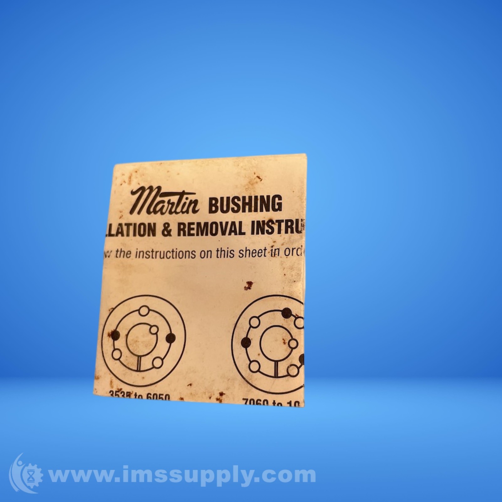 Martin 1610 1 Taper Lock Bushing FNOB