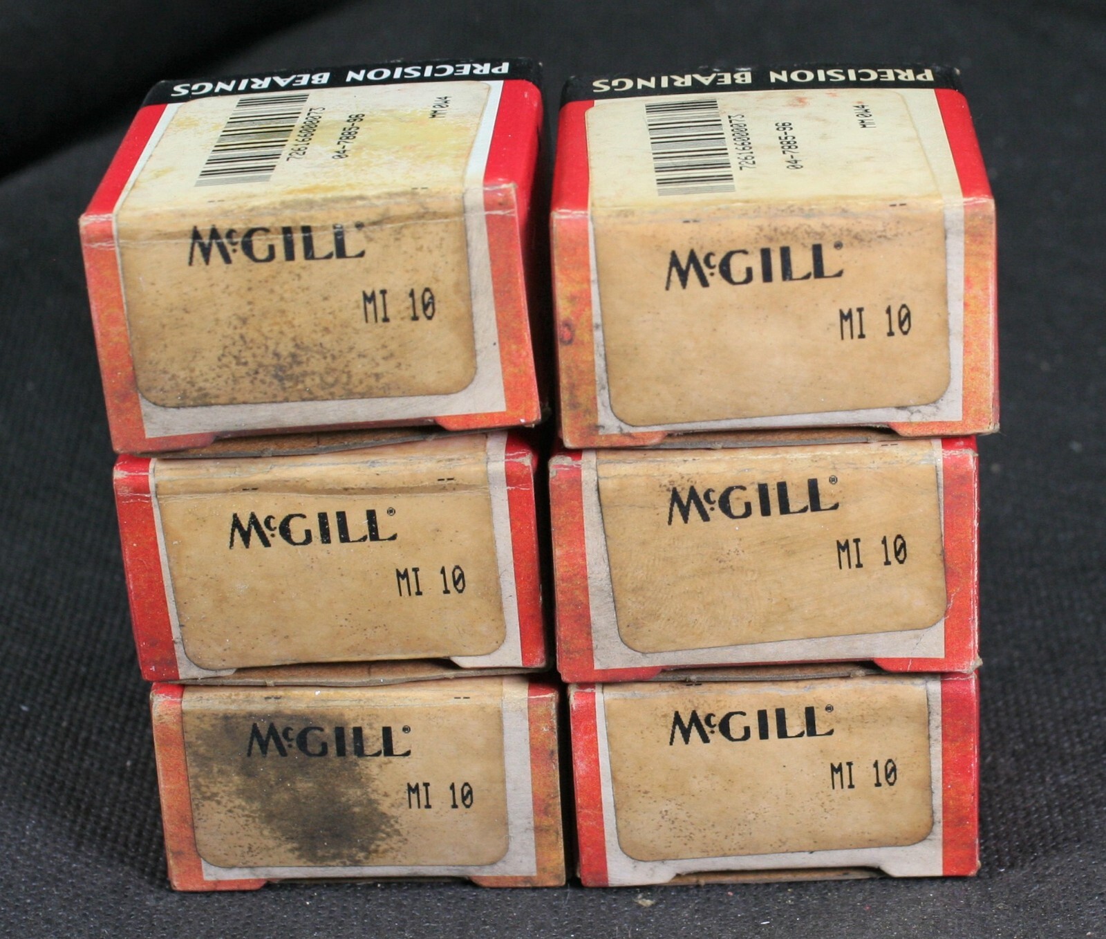 One (1) McGill MI 10 Needle Roller Bearing Inner Ring 5/8″ ID USA NEW