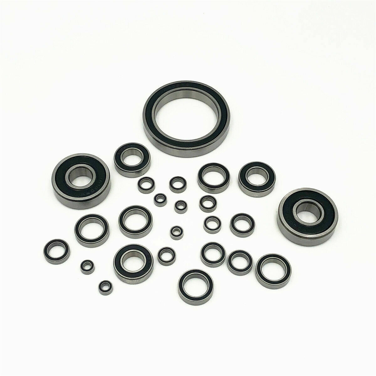 2-10pcs Miniature Deep Groove Ball Bearing 6000-2RS to 6006-2RS RS Rubber Sealed