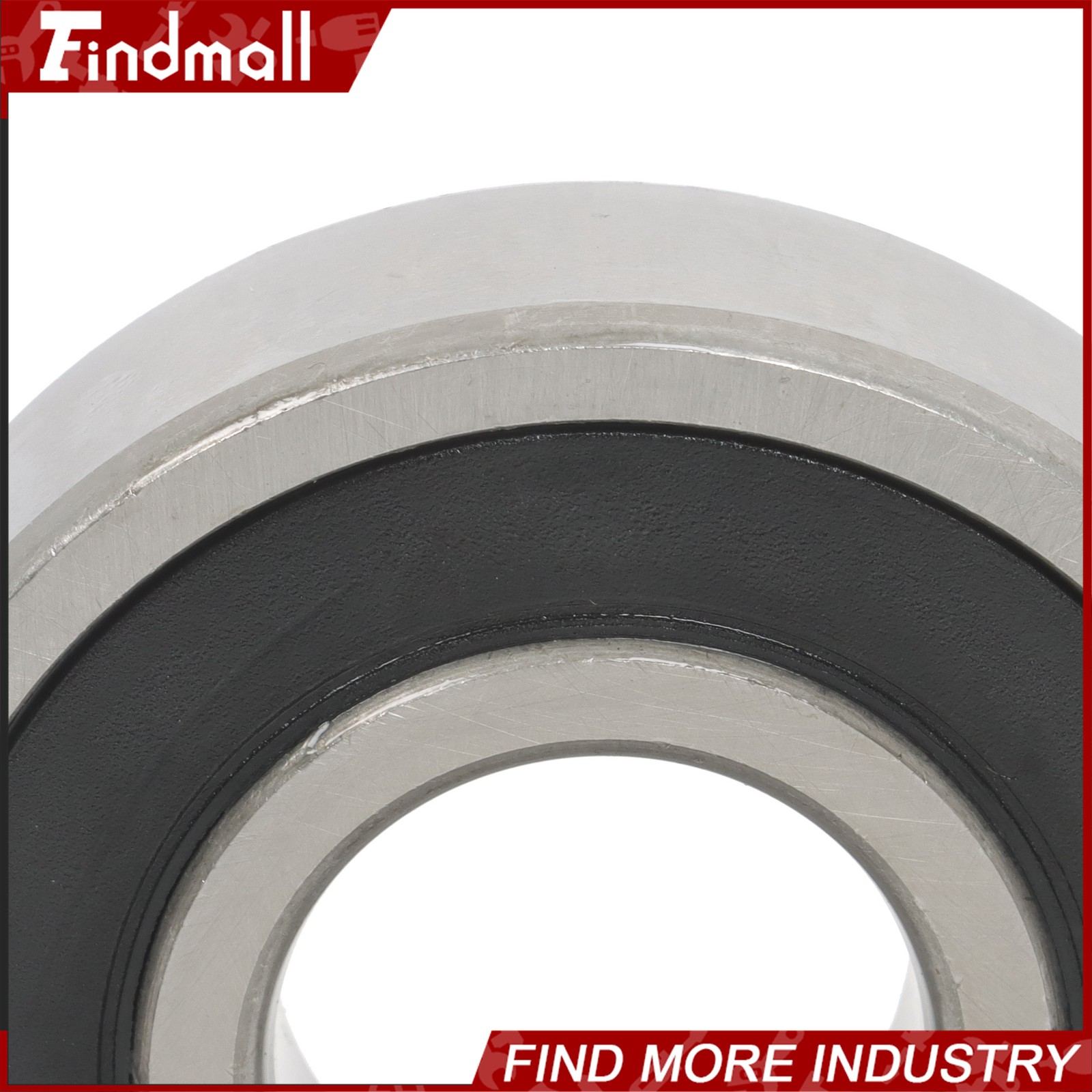 Findmall 6305-2RS C3 Ball Bearing 25x62x17mm 10 Pcs Premium Rubber Sealed