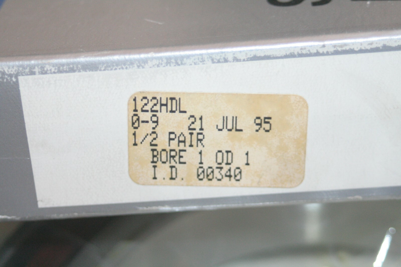 (1/2 Pair) BARDEN 122HDL Super Precision Bearing 122-HDL * NEW *