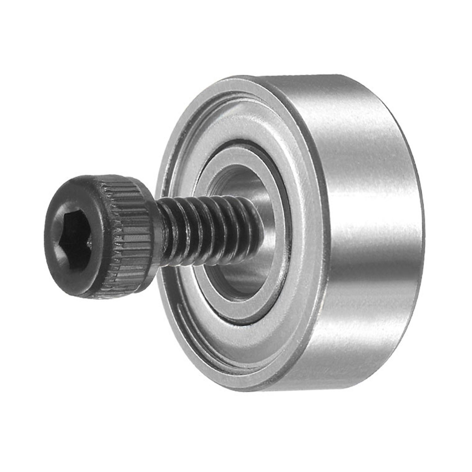 12pcs Ball Bearing 3/16″ ID 1/2″ OD Double Shielded Steel Deep Groove w Screws