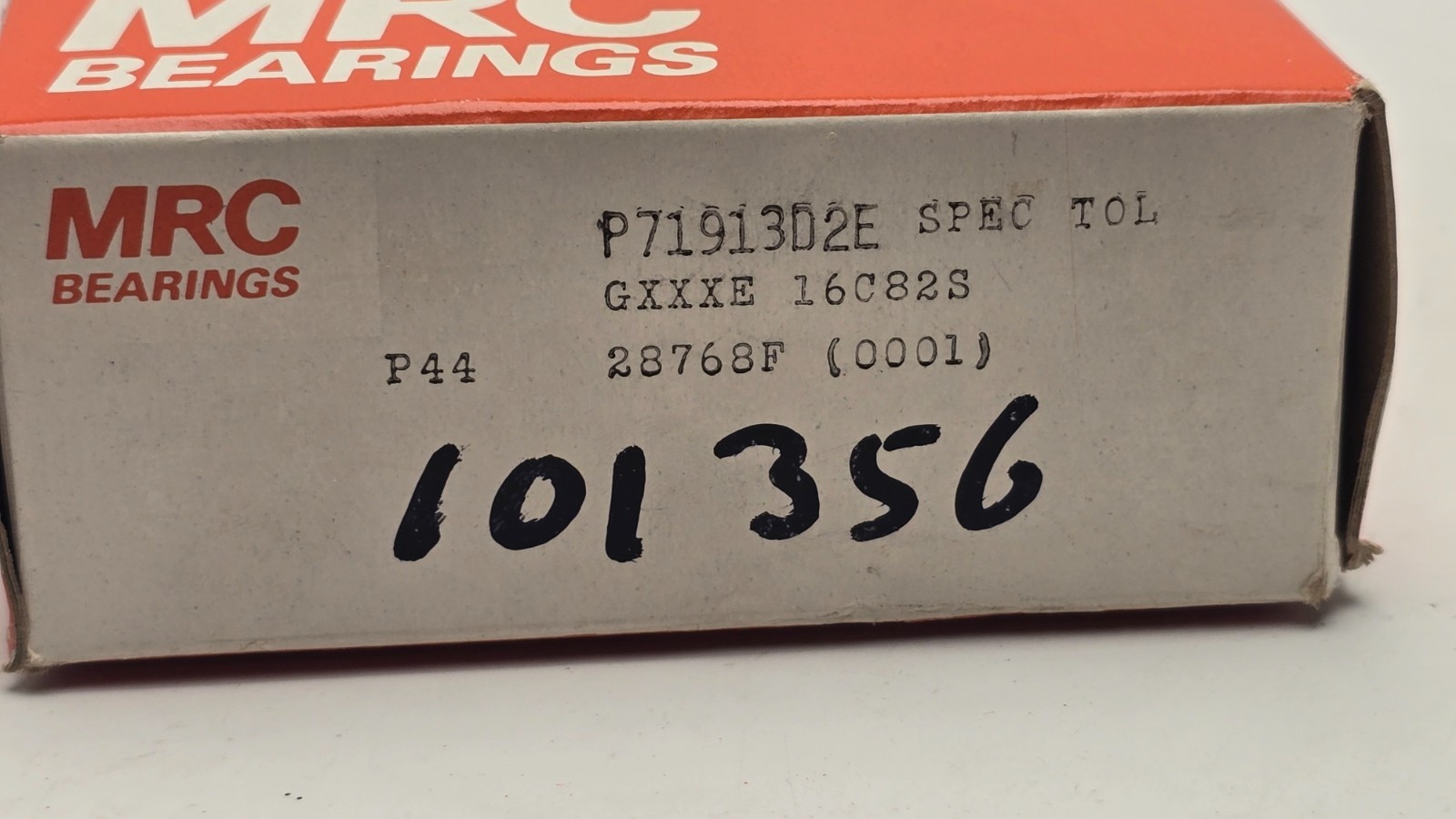 Matched Pair MRC 71913D2E Angular Contact Bearings 65x90x8mm Duplex Set USA