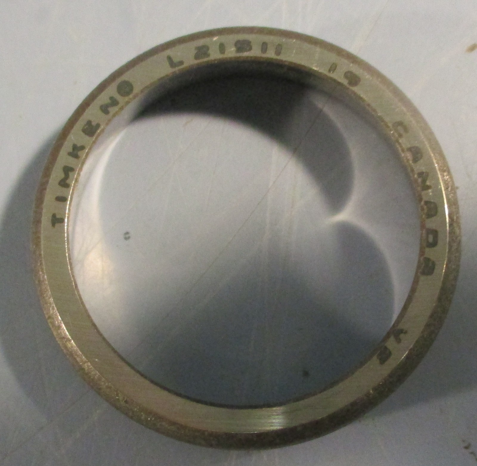 Timken L21511 Roller Bearing Cup 1.3775″ OD 0.3430″ W 0.6250″ ID (Lot of 5)
