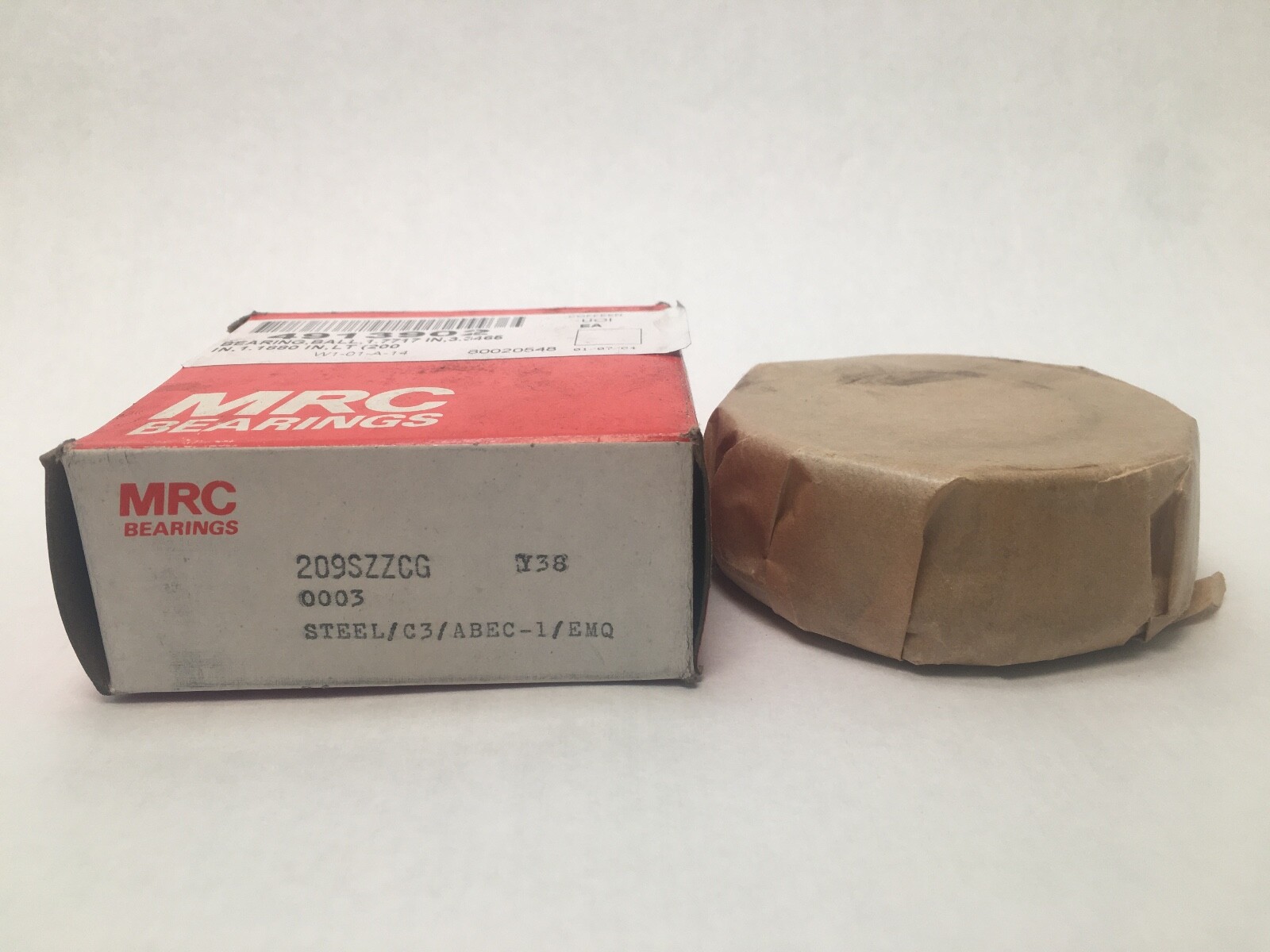 MRC 209SZZCG Bearing Rubber Seals 45x85x19 mm 209 SZZ CG C3 6209-2RS 6209RS USA