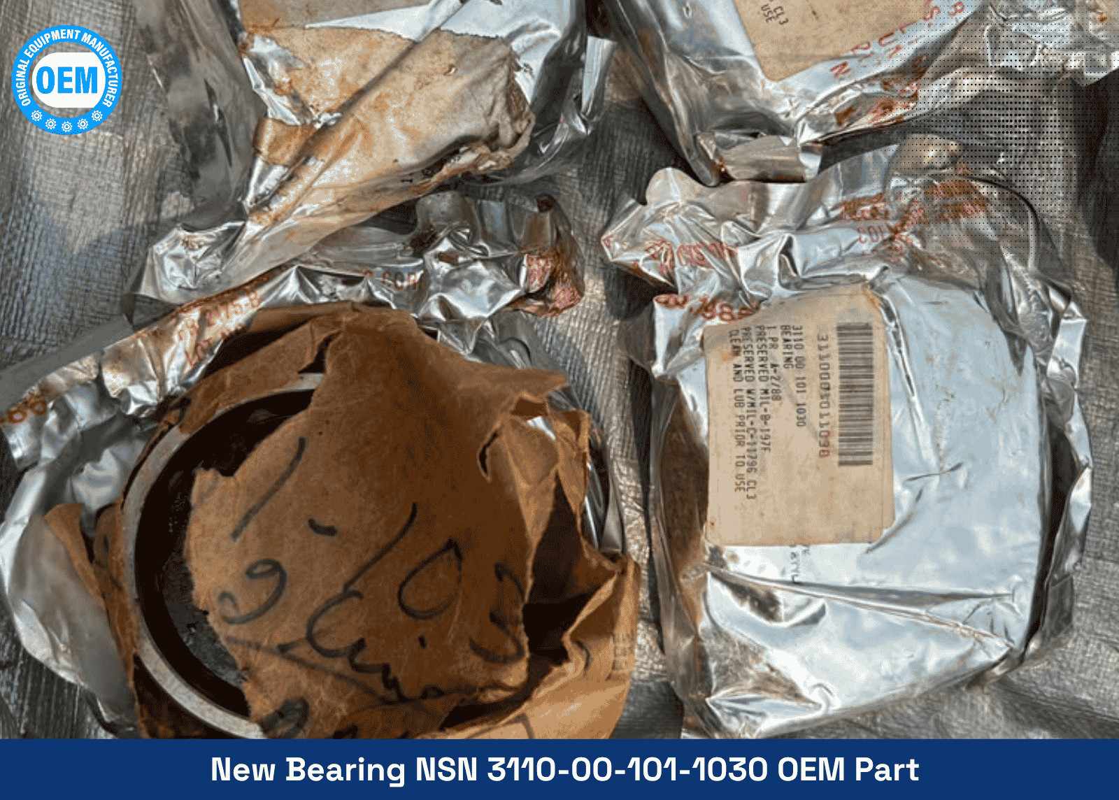 Brand New Bearing NSN 3110-00-101-1030 – OEM Part