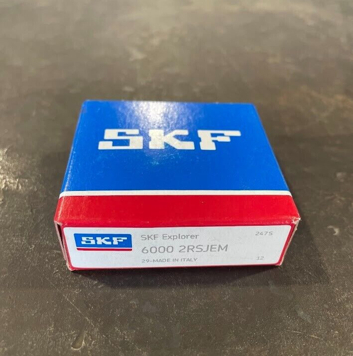 6000 2RSJEM SKF Deep Groove Ball Bearing 10x26x8 mm Sealed 6000-2RSH/C3 5 PACK