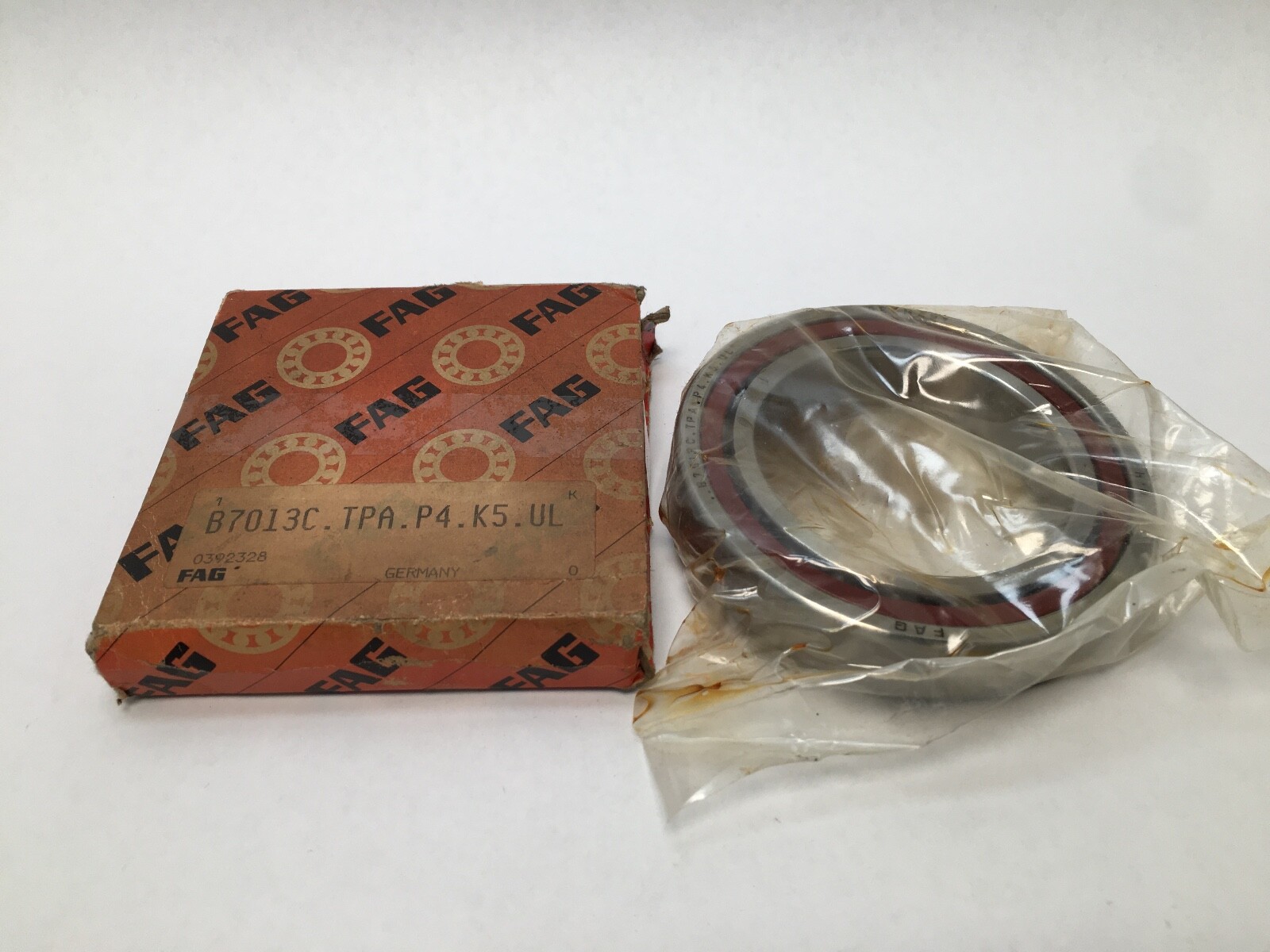 FAG B7013C.TPA.P4S.UL Angular Bearing 65x100x18mm 7013 B7013C-TPA-P4-K5-UL
