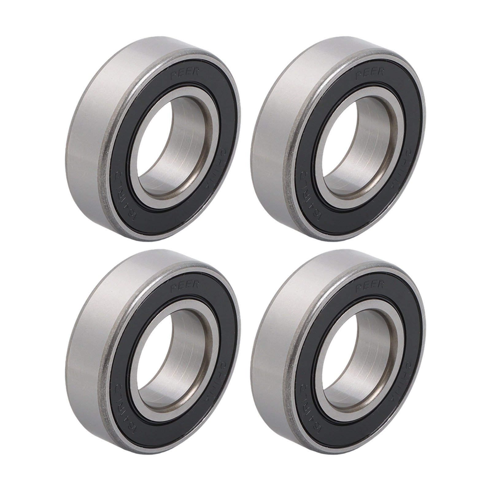 1641-2RS Ball Bearing 1″ x 2″ x 9/16 Rubber Sealed (Qty 4)