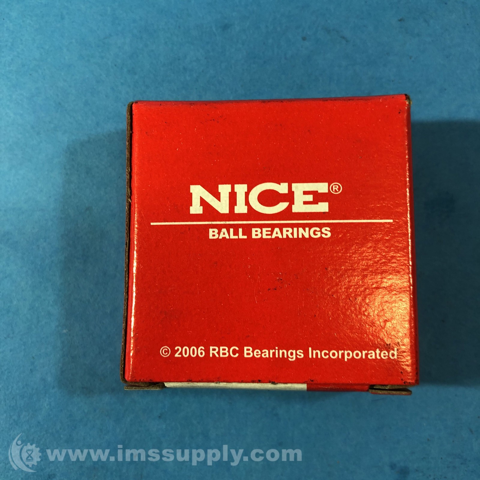 NICE 1616DCTNTG18 Double Sealed Radial Ball Bearing FNOB