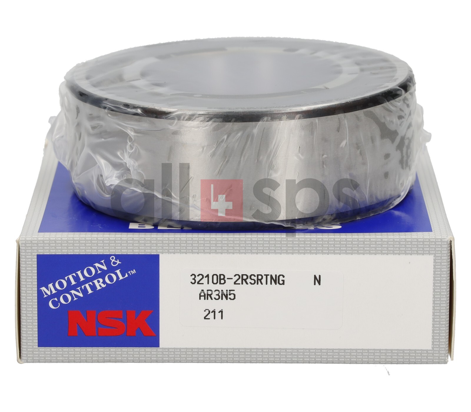 NSK ANGULAR CONTACT BALL BEARINGS – 3210B-2RSRTNG NEW (NO)